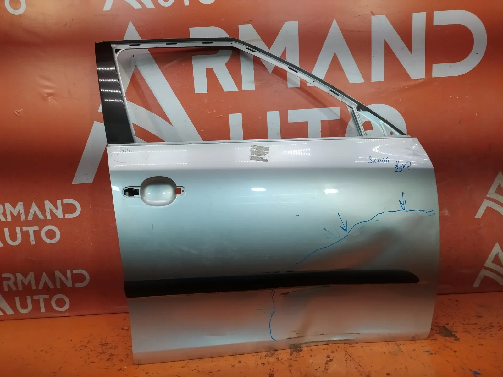 Дверь Skoda Fabia 2007-2014 5J