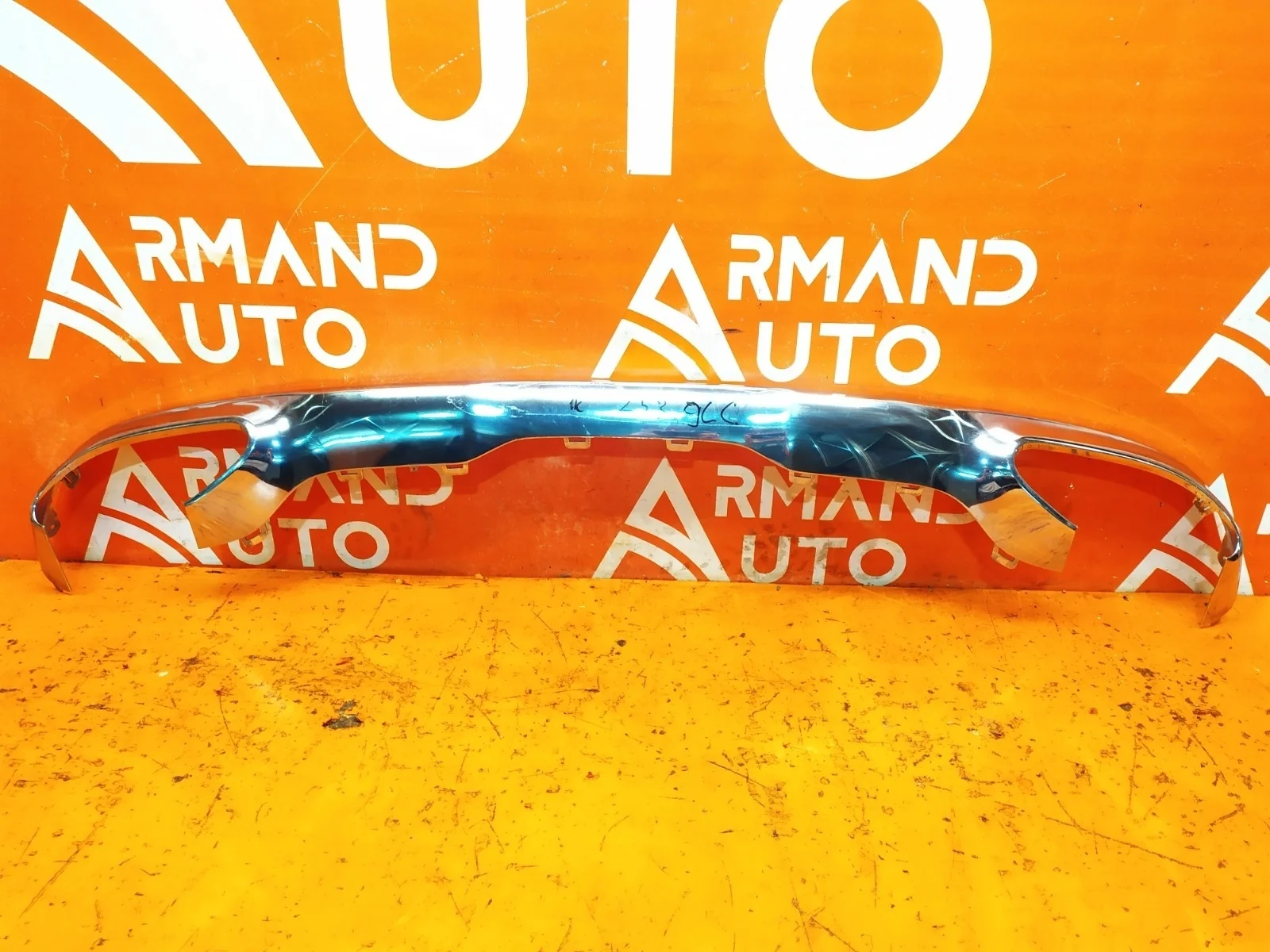 Накладка юбки бампера Mercedes GLC-Class 2015-2019 X253