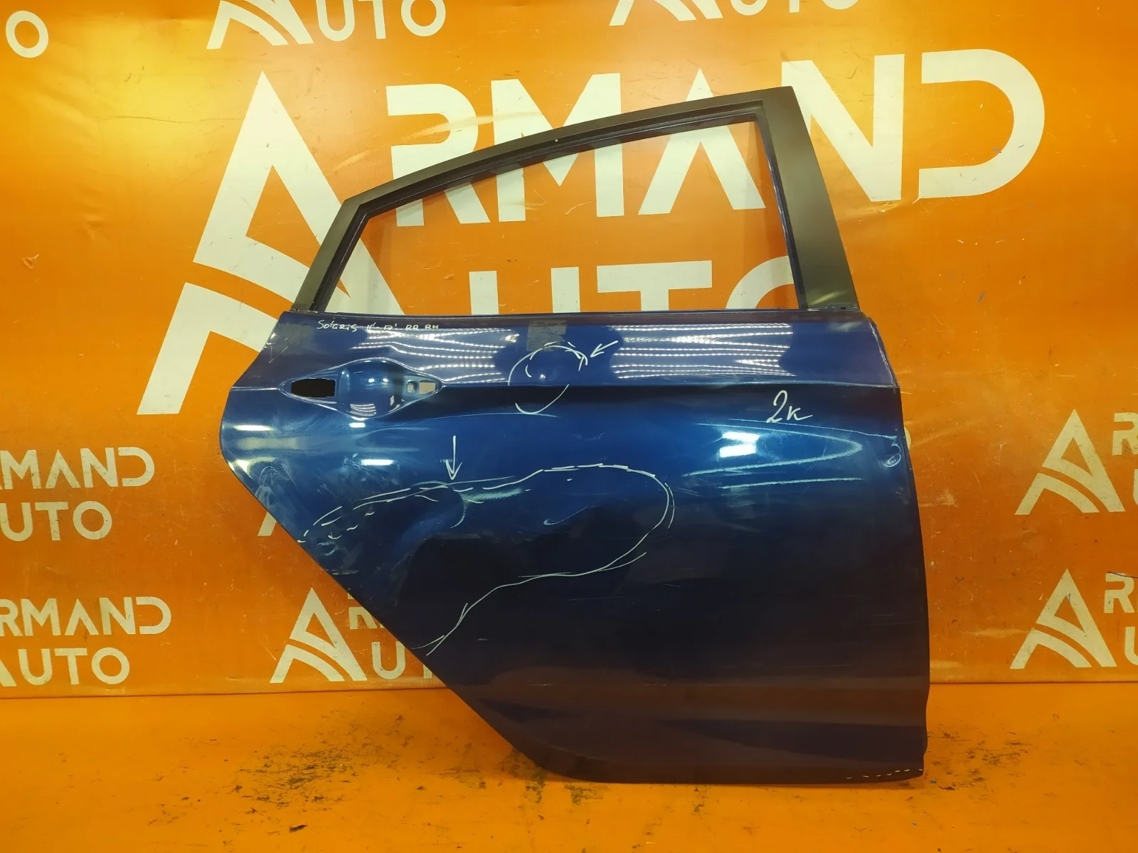 Дверь Hyundai Solaris 2010-2017