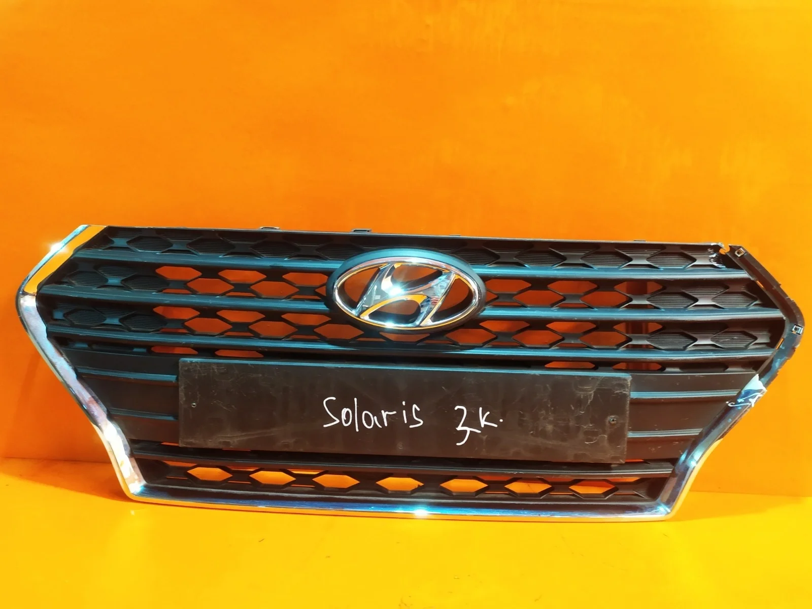 Решетка радиатора Hyundai Solaris 2017-2020