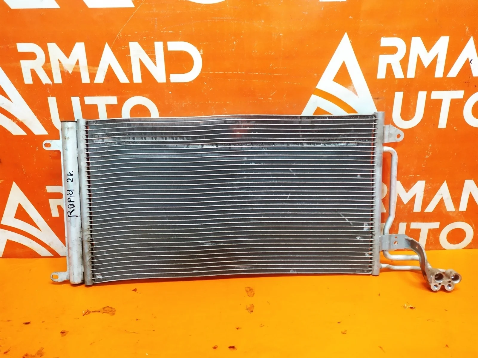 Радиатор кондиционера Skoda RAPID 2014-2020