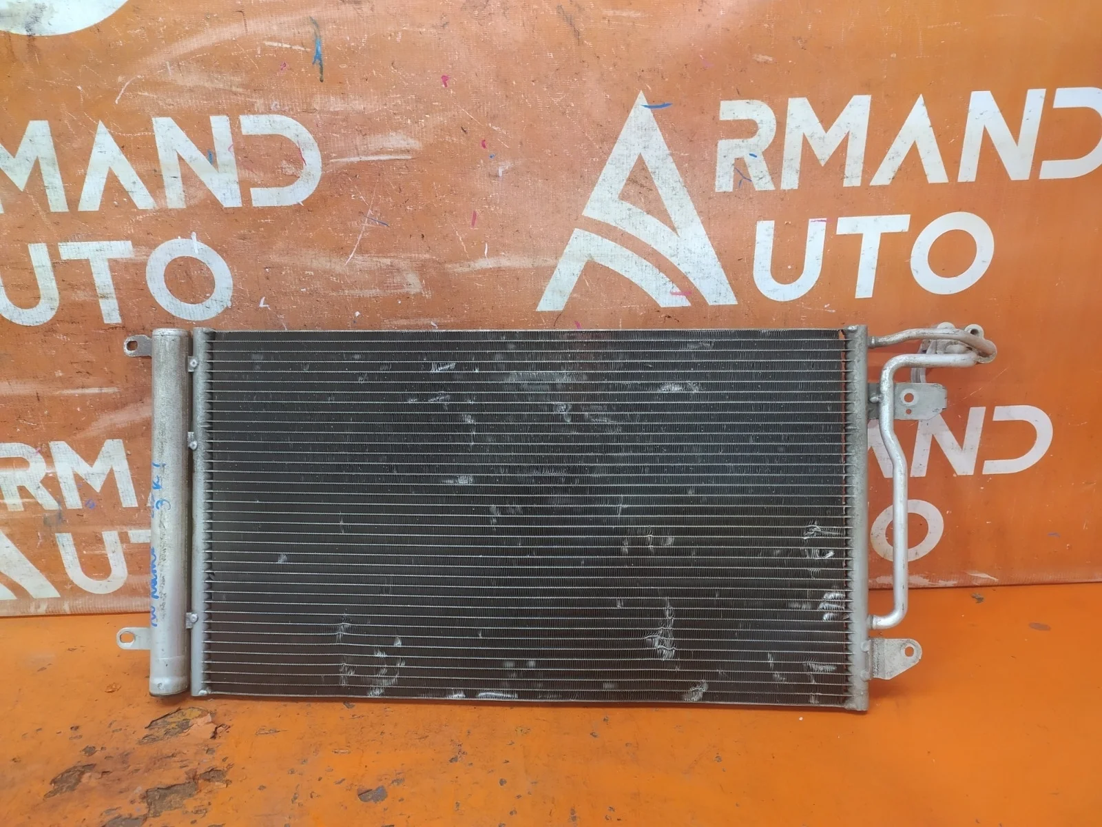 Радиатор кондиционера Skoda Rapid 2014-2020