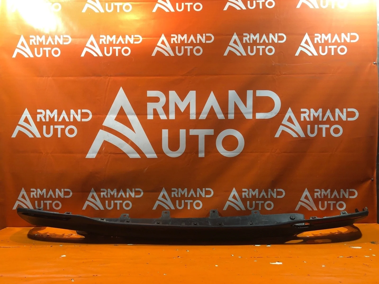 Накладка бампера Mercedes ML GLE-Class 2015-2018 W166