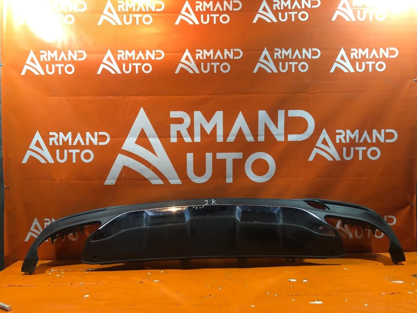 Юбка бампера Mercedes ML GLE-Class 2015-2018 W166