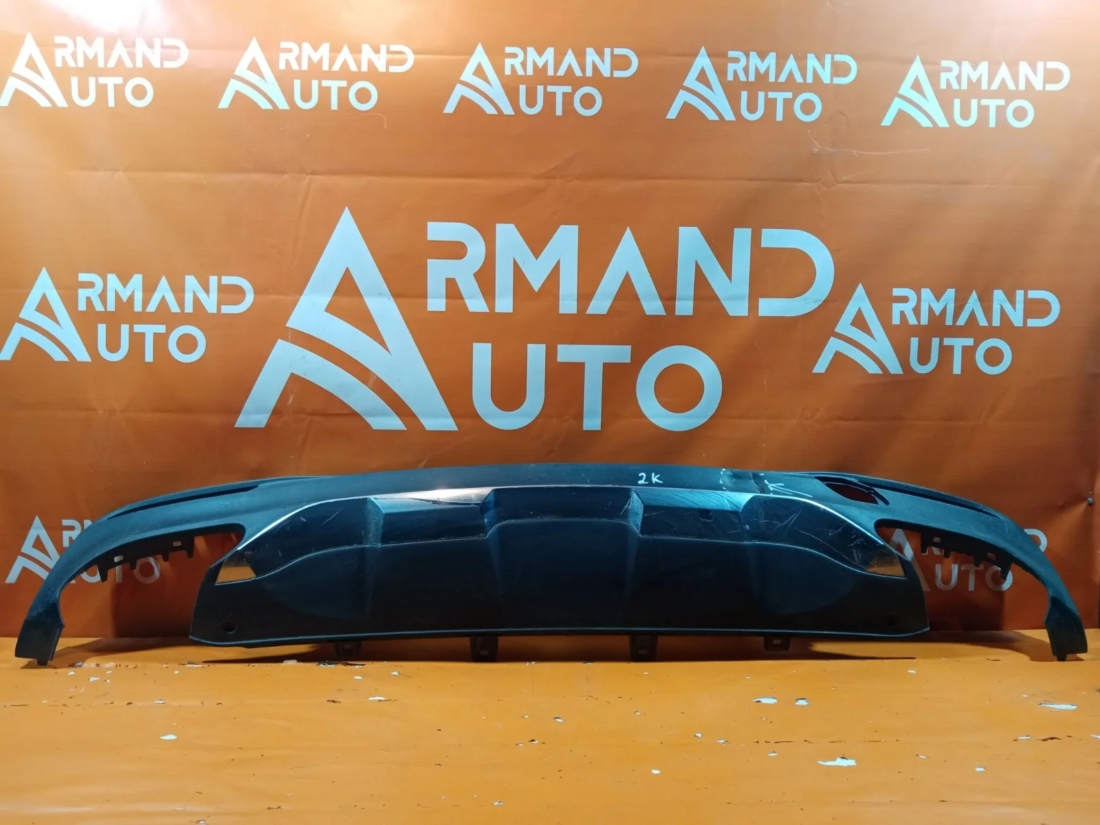 Юбка бампера Mercedes ML GLE-Class 2015-2018 W166