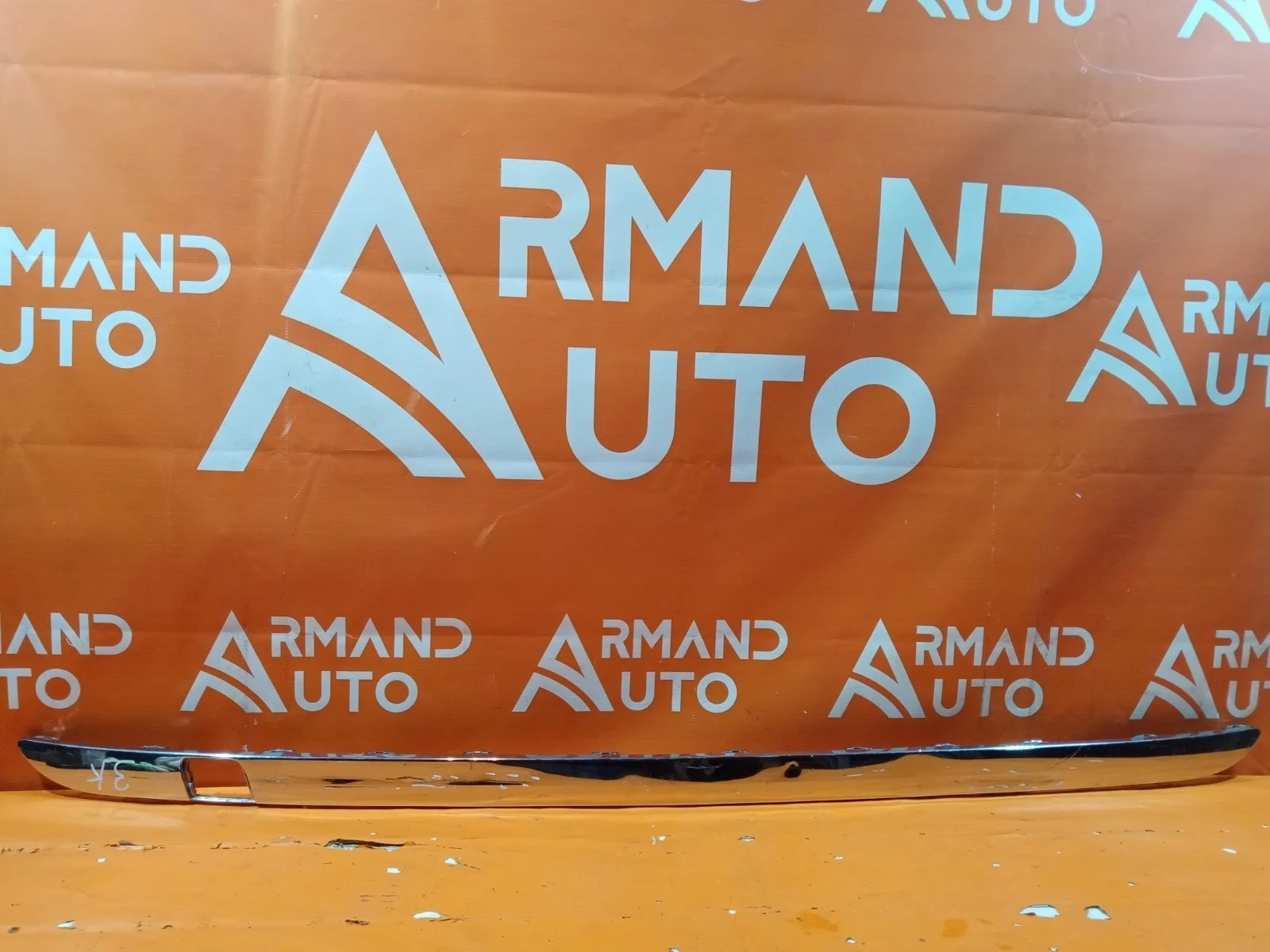 Накладка бампера нижняя Mercedes GL GLS-Class 2012-2019 X166