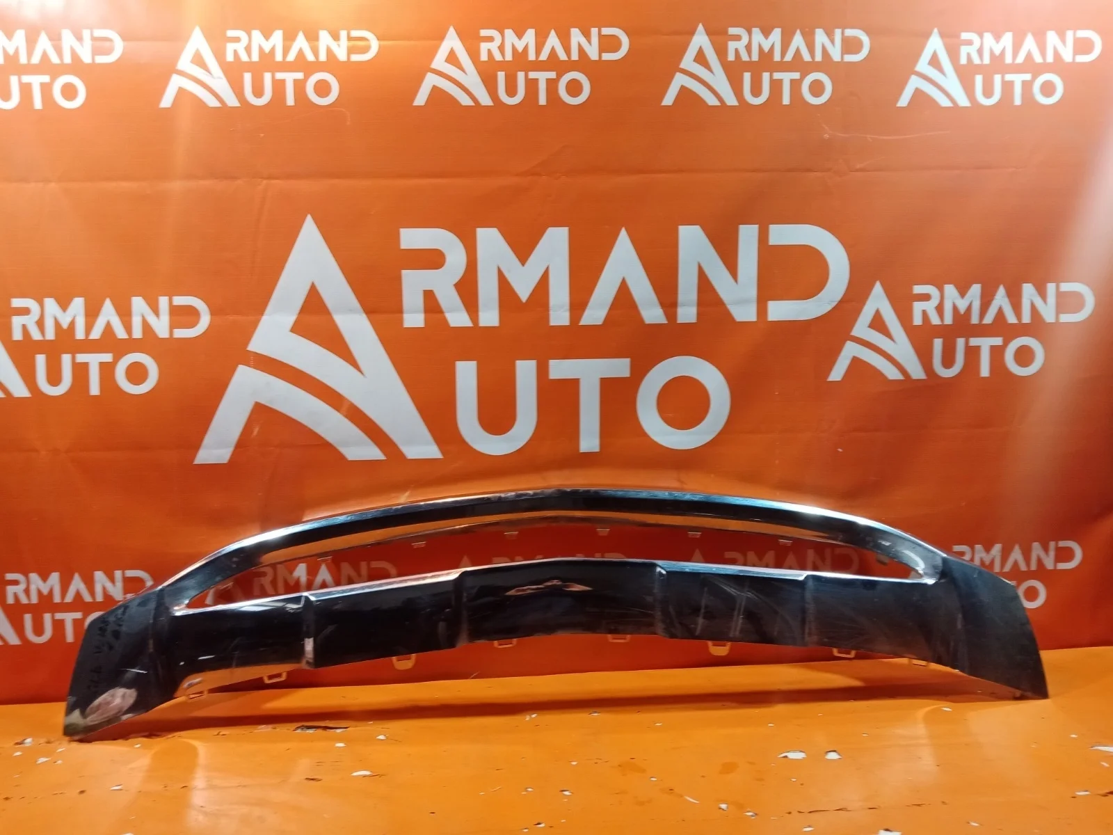 Накладка бампера Mercedes ML GLE-Class 2015-2018 W166