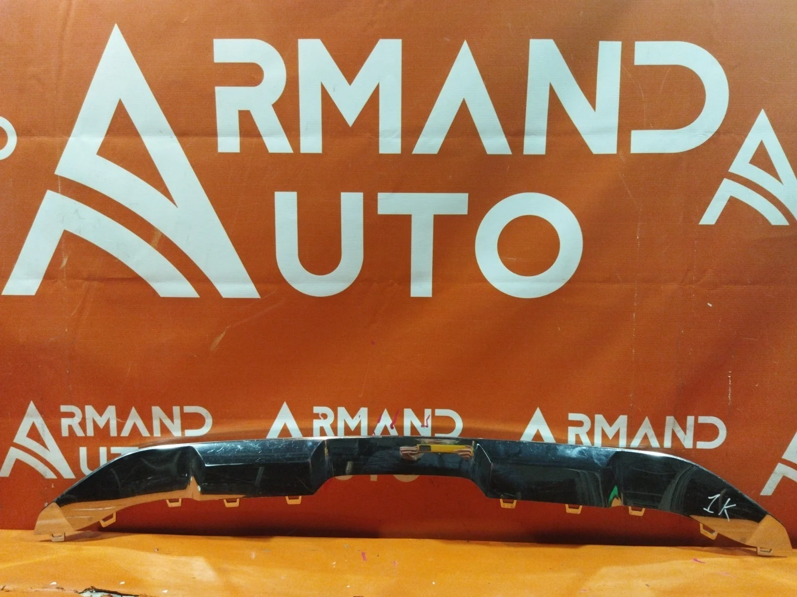 Накладка юбки бампера нижняя Mercedes ML GLE-Class 2015-2018 W166