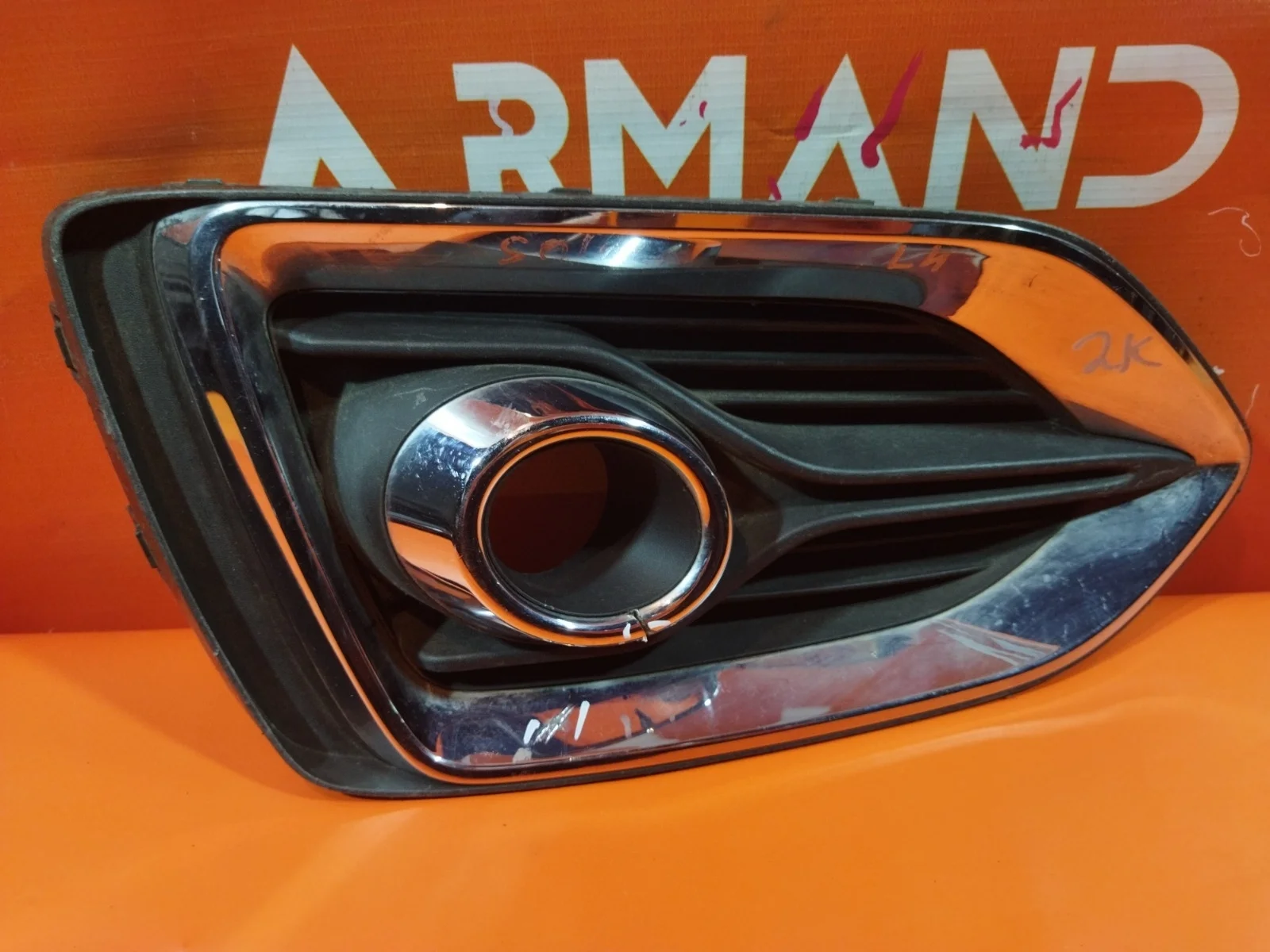 Окантовка птф Hyundai Solaris 2017-2020