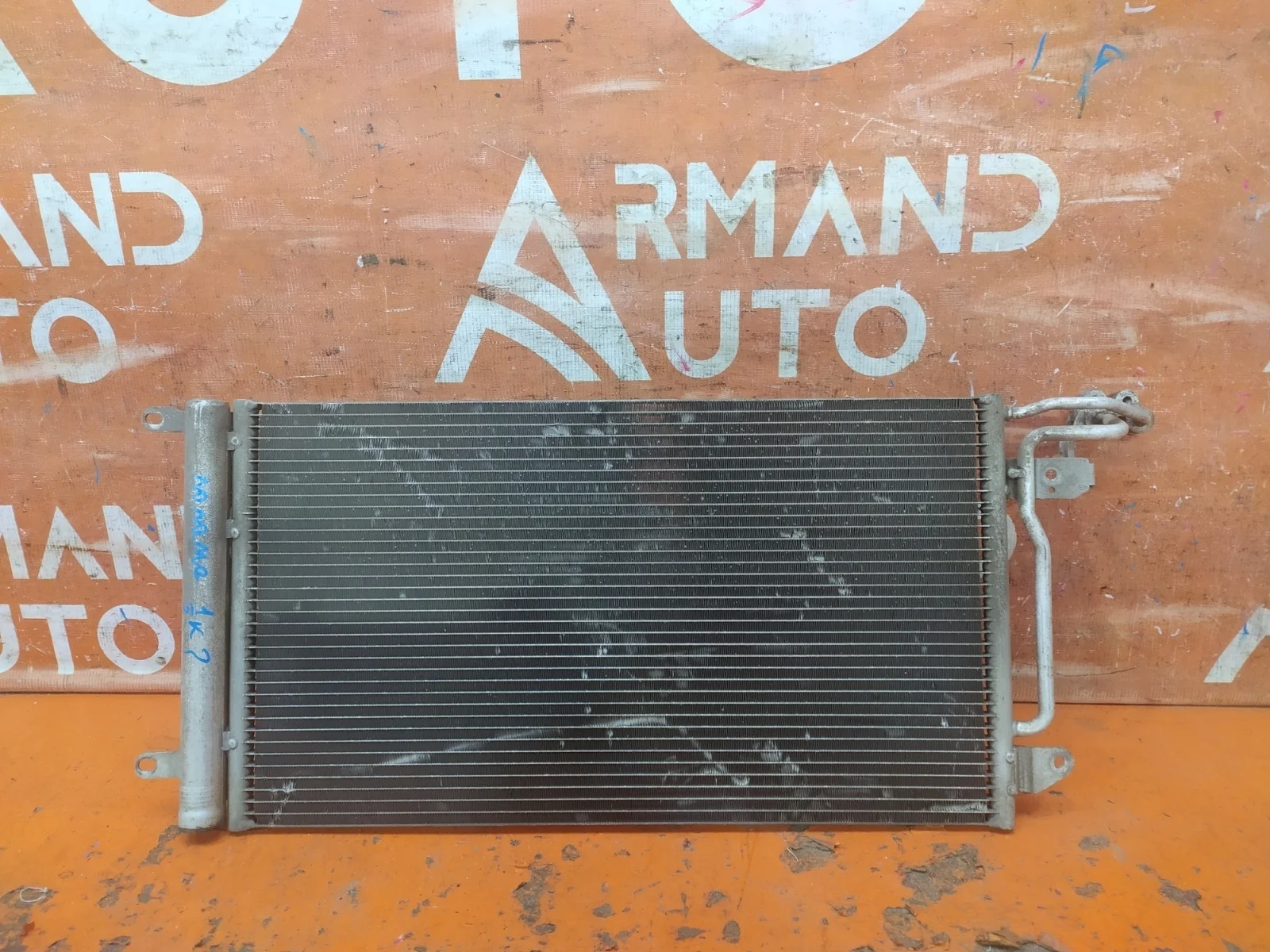 Радиатор кондиционера Skoda Rapid 2014-2020