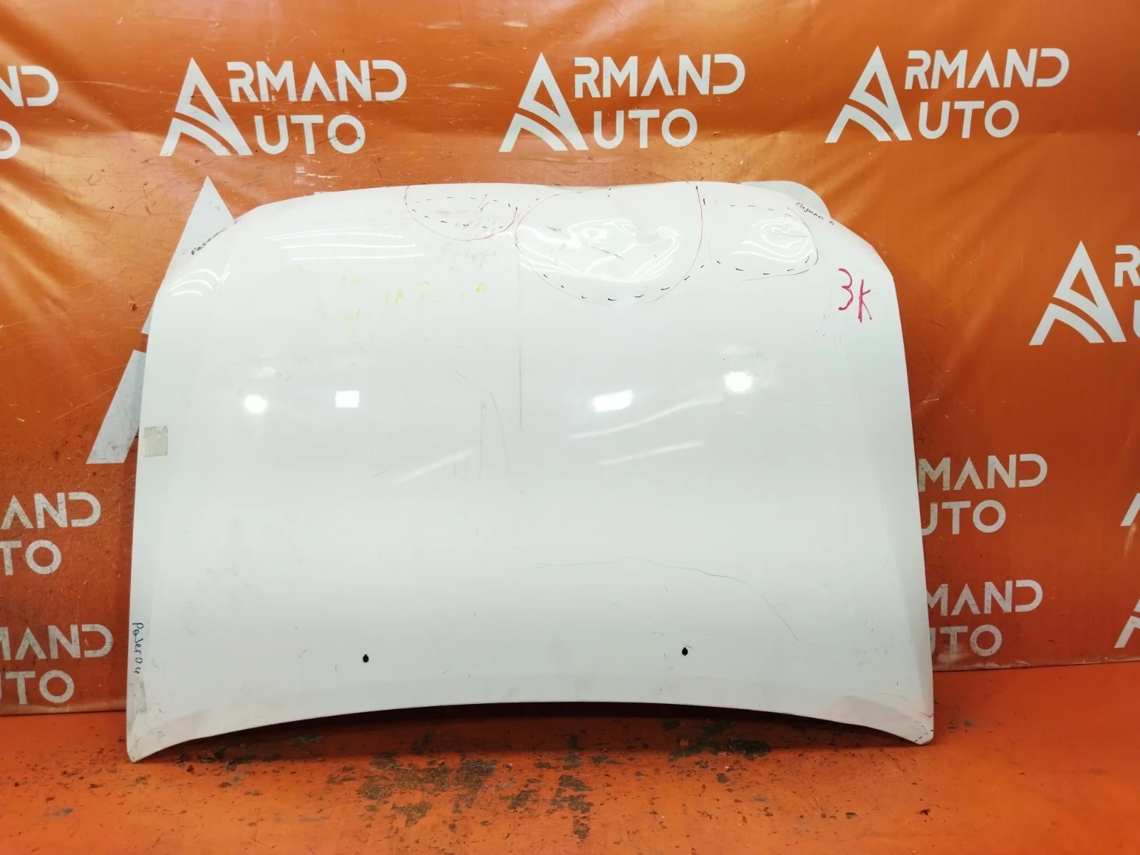 Капот Mitsubishi Pajero 2006-нв 4