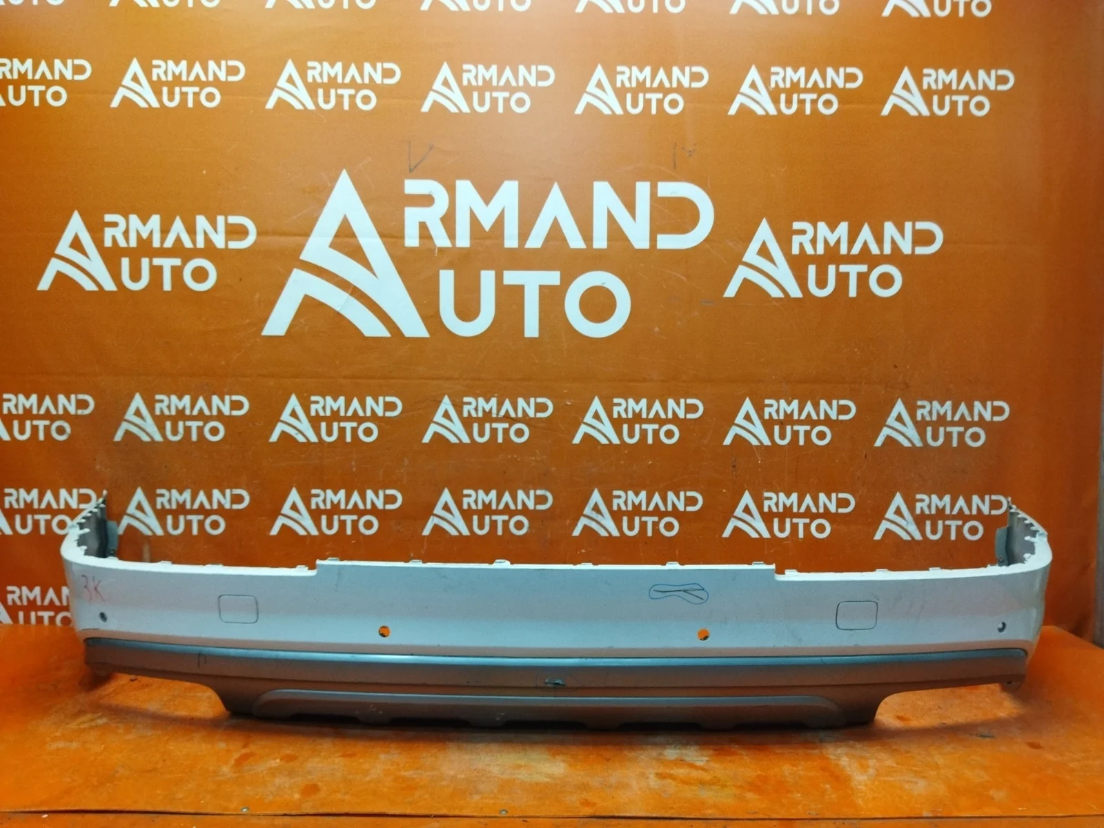 Бампер нижняя часть Audi Q7 2015-2020 4M