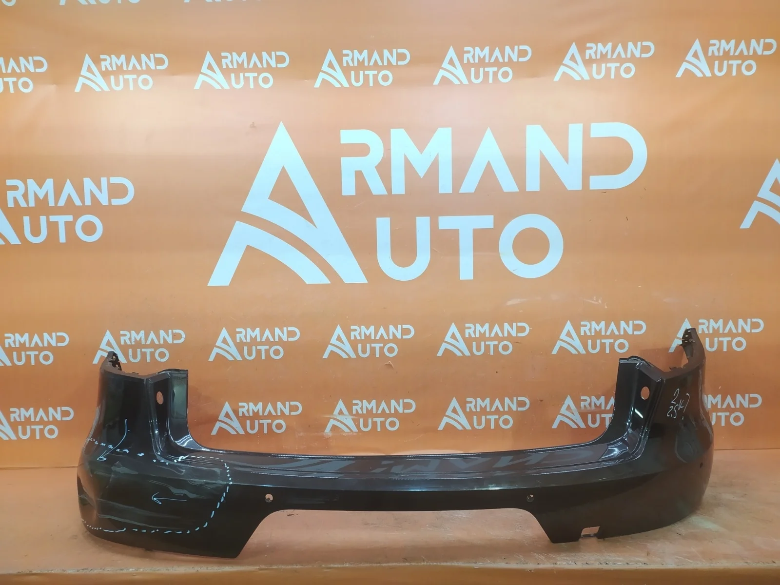 Бампер Porsche Macan 2014-2021 95b