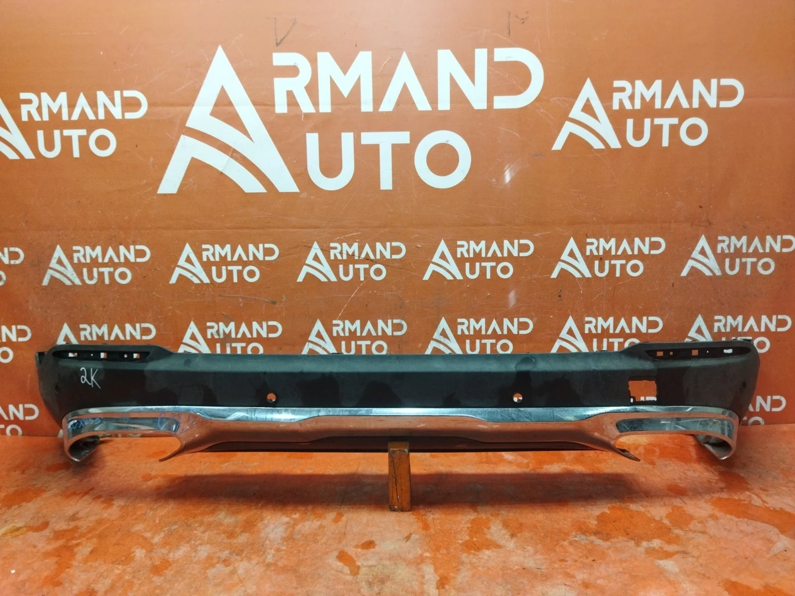 Юбка бампера Mercedes GLC-Class 2015-2019 X253