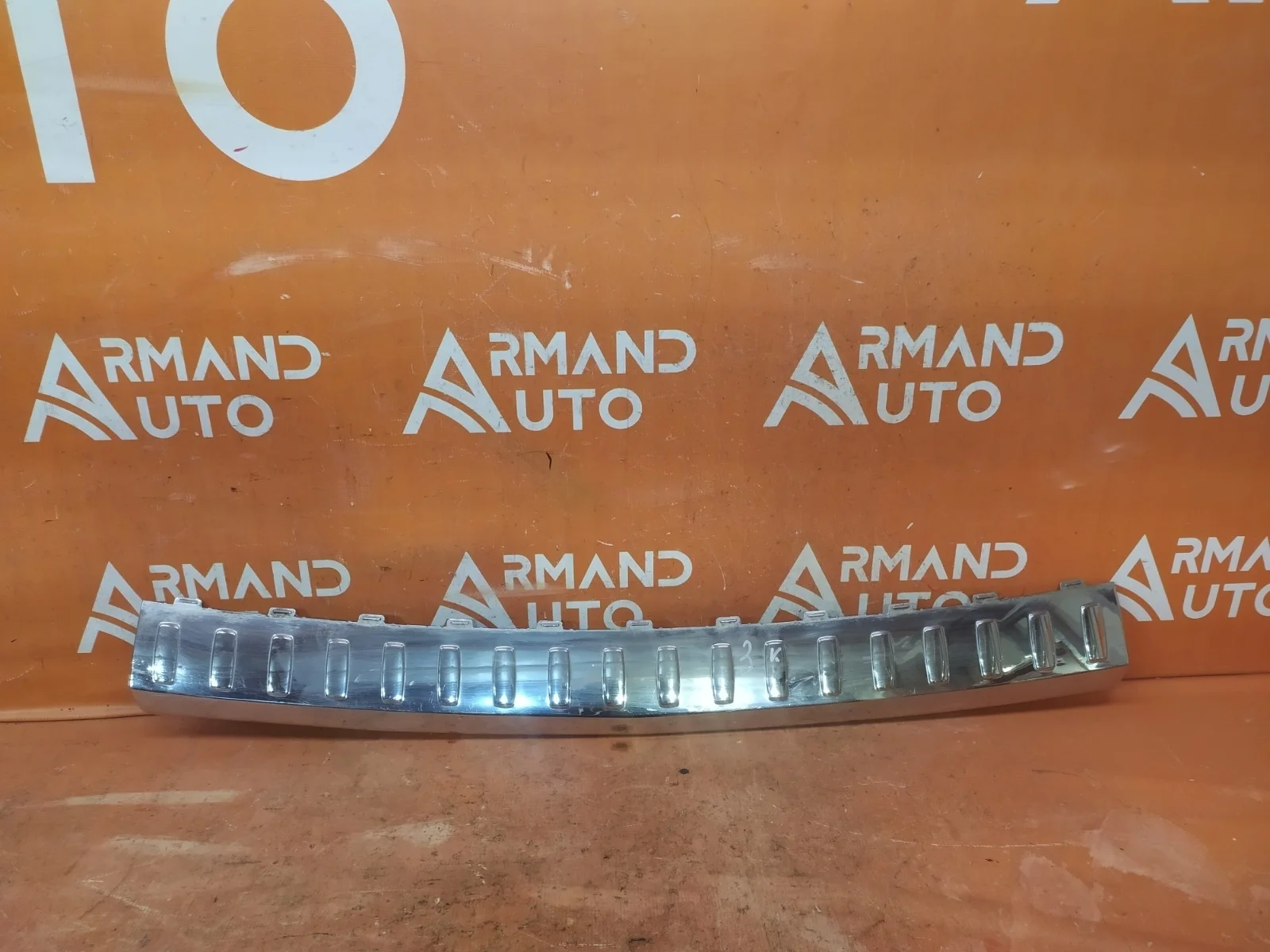 Накладка бампера верхняя Mercedes GL GLS-Class 2012-2019 X166