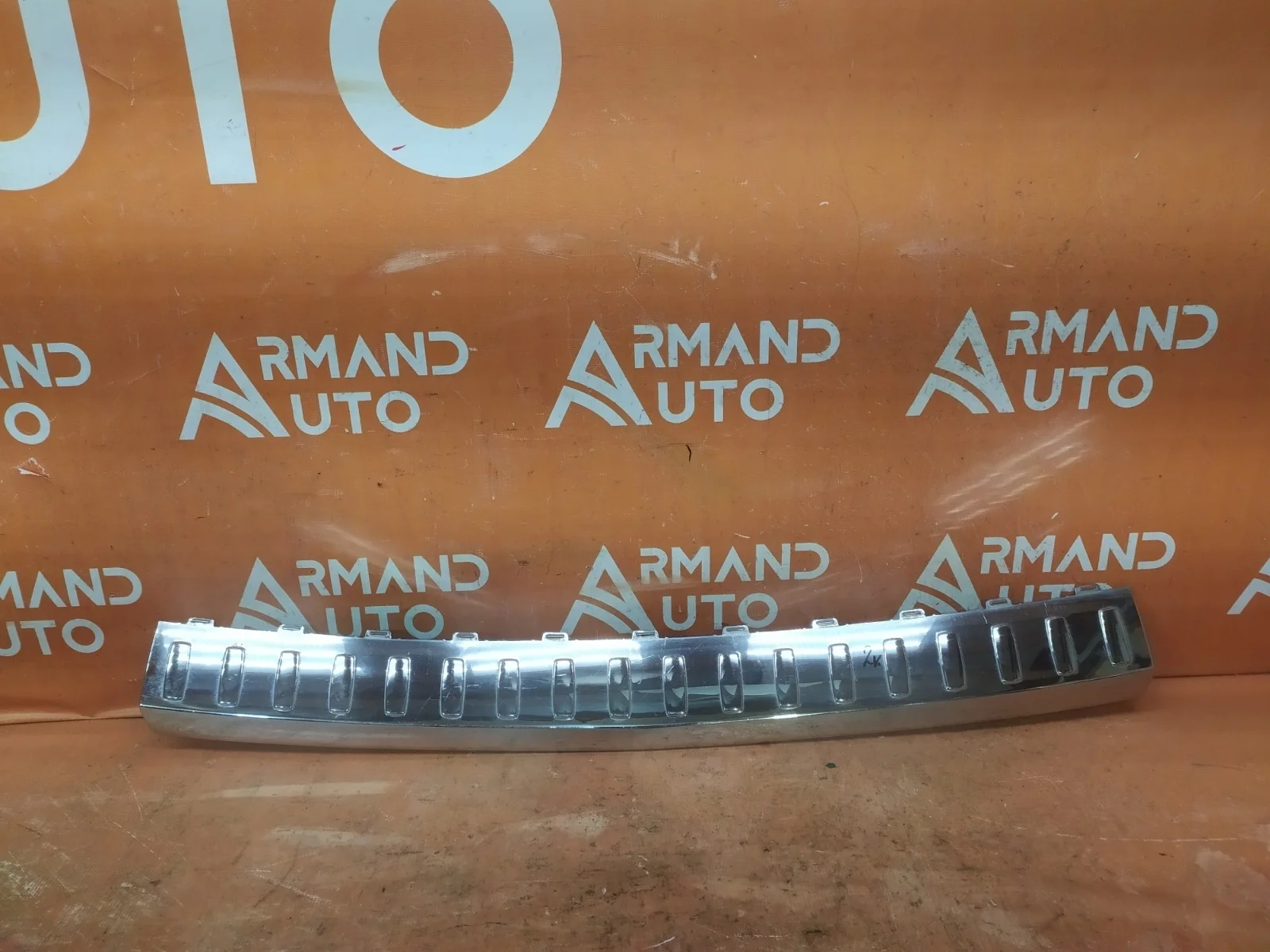 Накладка бампера верхняя Mercedes GL GLS-Class 2012-2019 X166