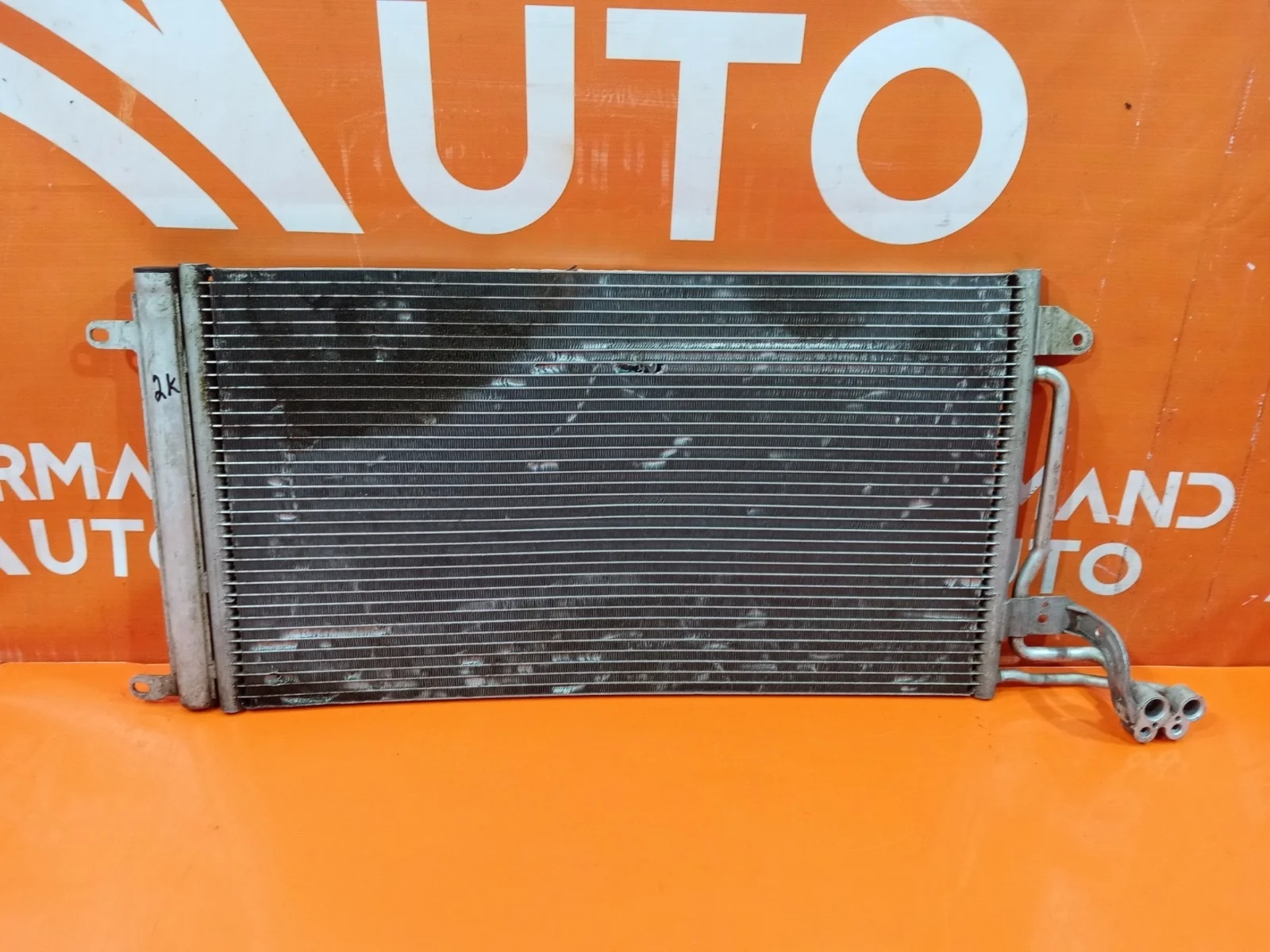 Радиатор кондиционера Skoda Rapid 2014-2020