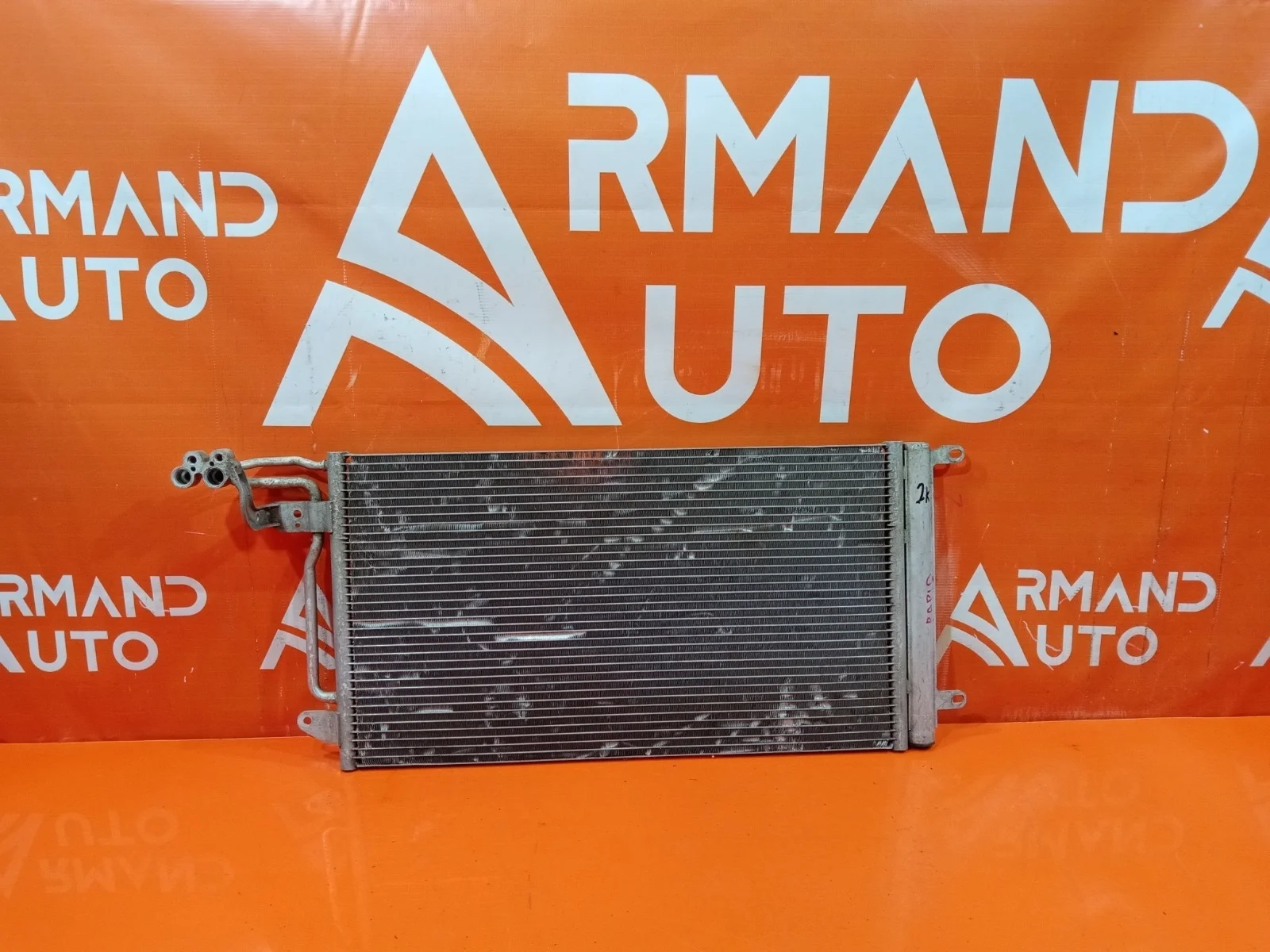 Радиатор кондиционера Skoda Rapid 2014-2020