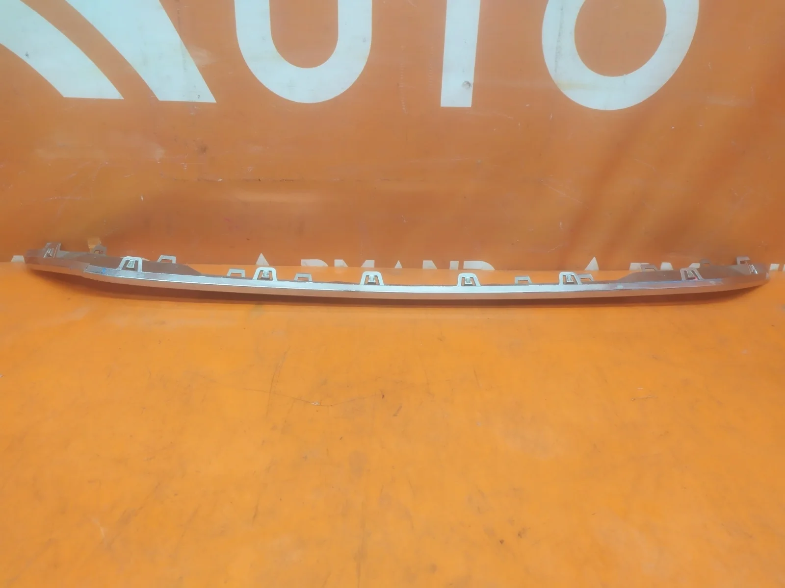 Накладка юбки бампера нижняя Mercedes ML GLE-Class 2015-2018 W166