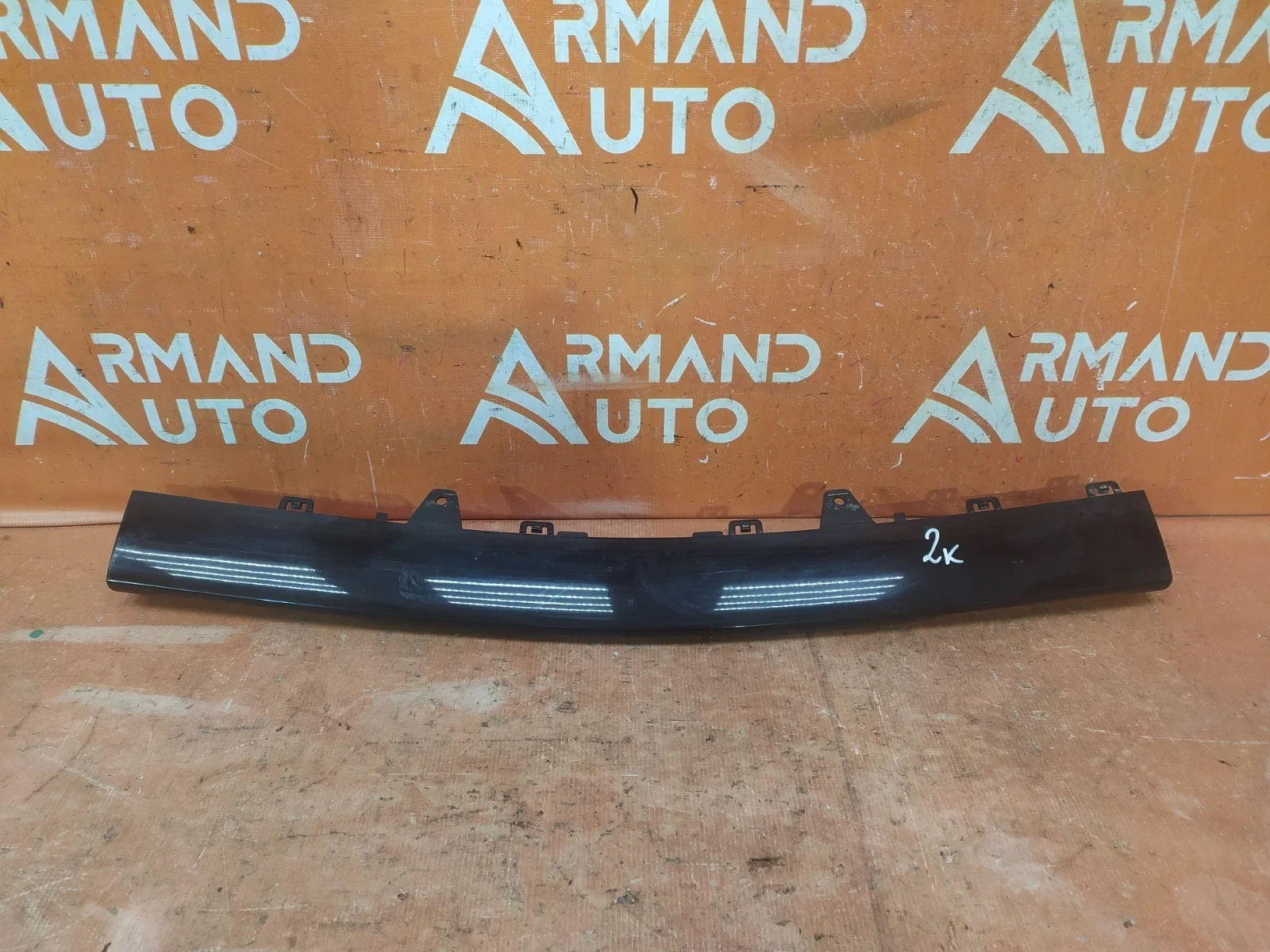 Накладка бампера Mercedes GLE-Class Coupe 2015-2019 C292