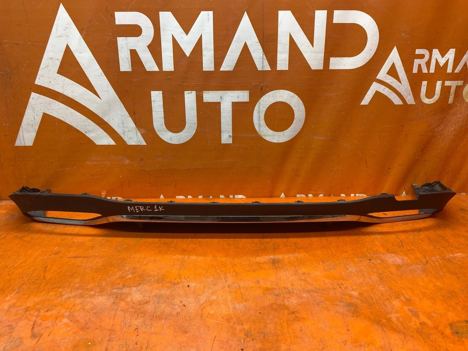 Юбка бампера Mercedes -Class 2016-2020 W213