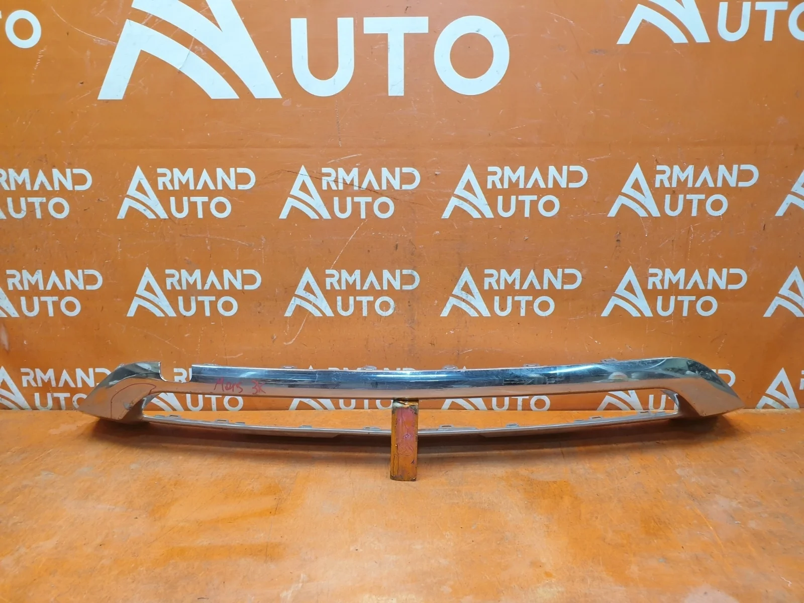 Накладка бампера Mercedes ML GLE-Class 2015-2018 W166