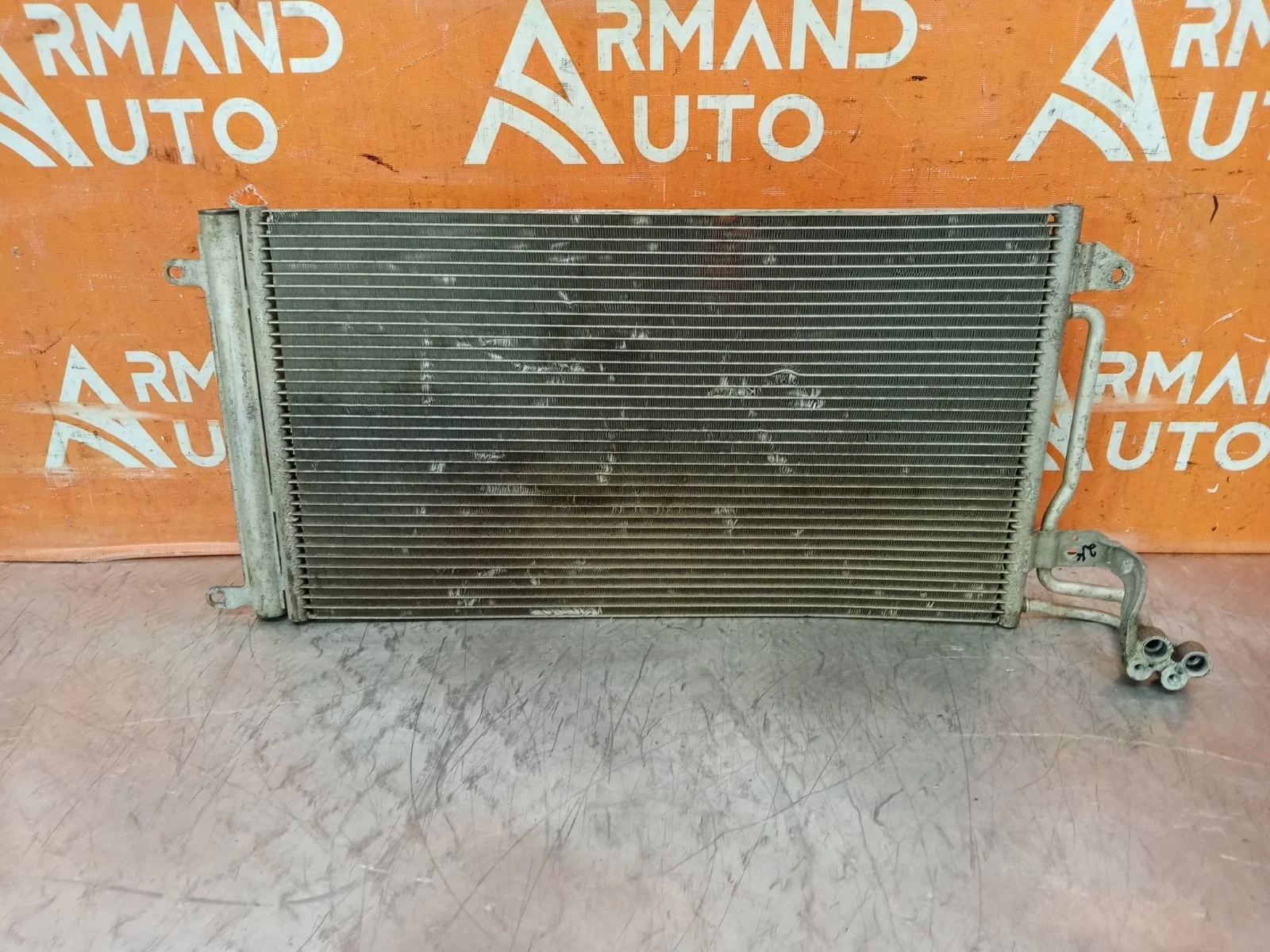 Радиатор кондиционера Skoda Rapid 2014-2020