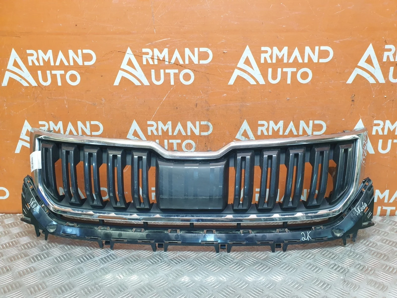 Решетка радиатора Skoda Kodiaq 2016-нв