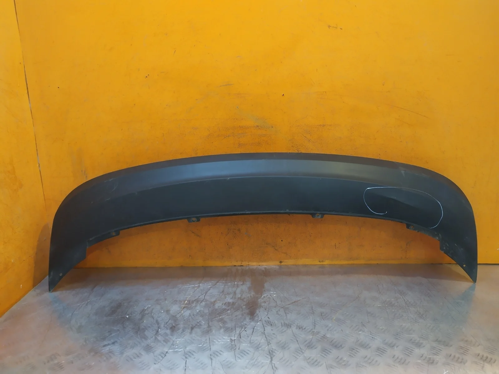 Юбка бампера Skoda Rapid 2014-2020