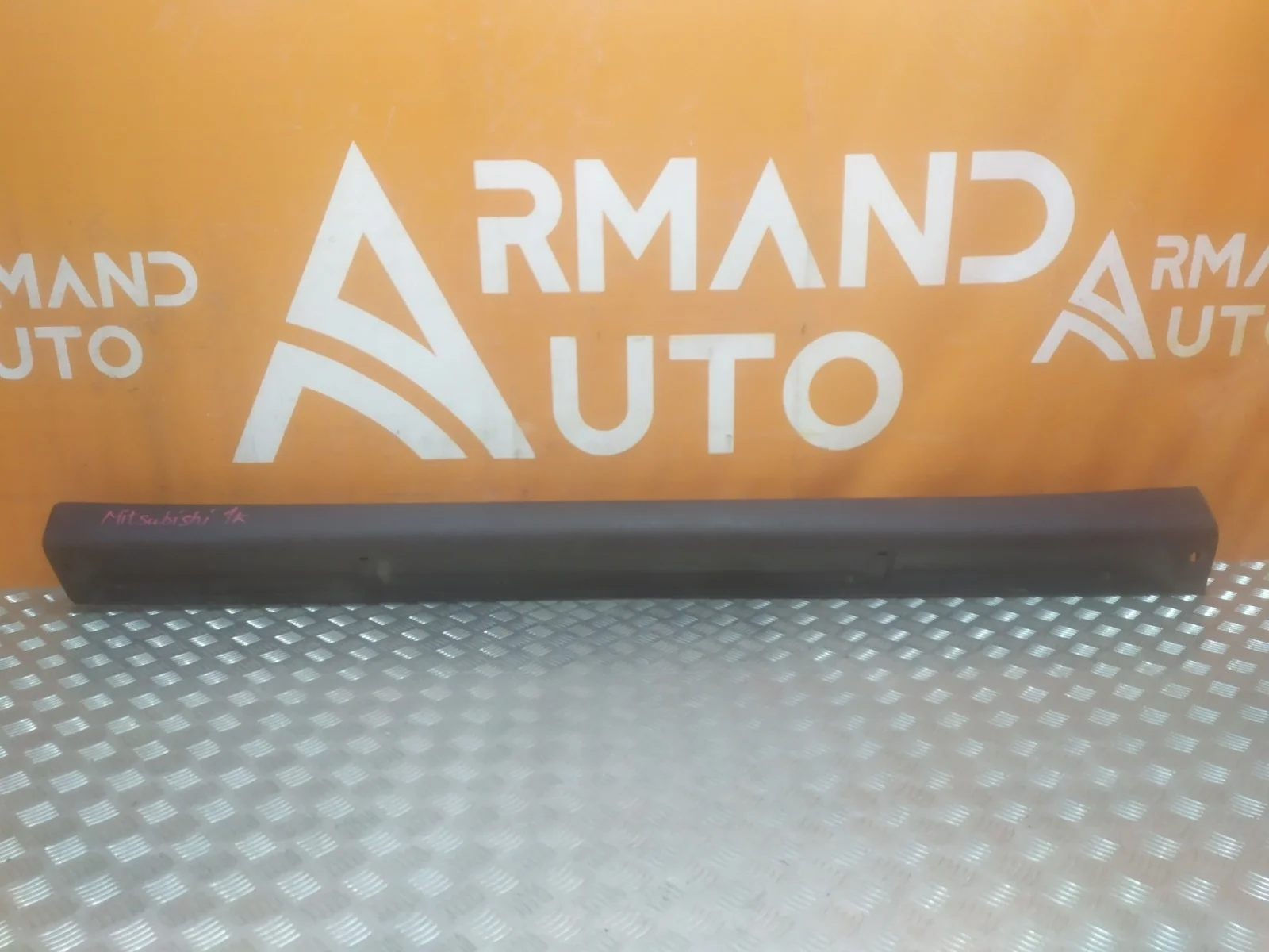 Накладка порога Mitsubishi Outlander 2012-нв 3