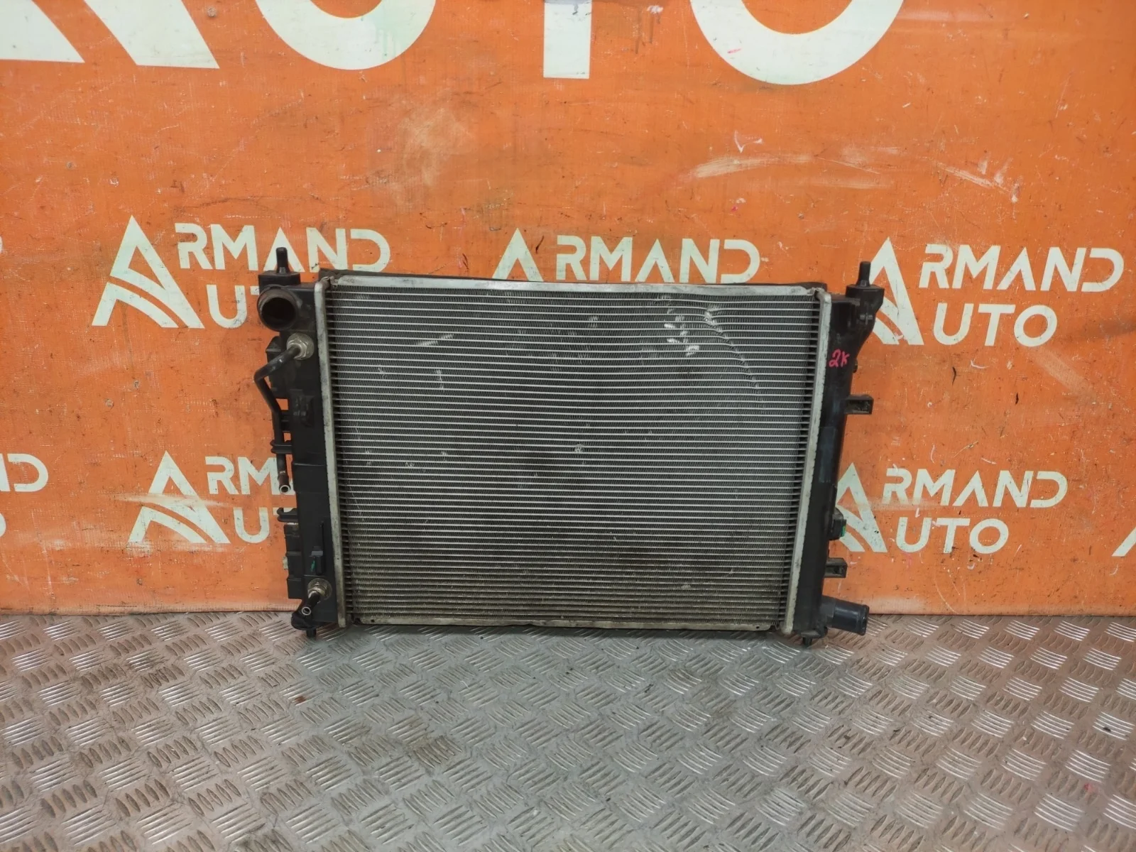 Радиатор двигателя (двс) Hyundai Solaris 2017-нв