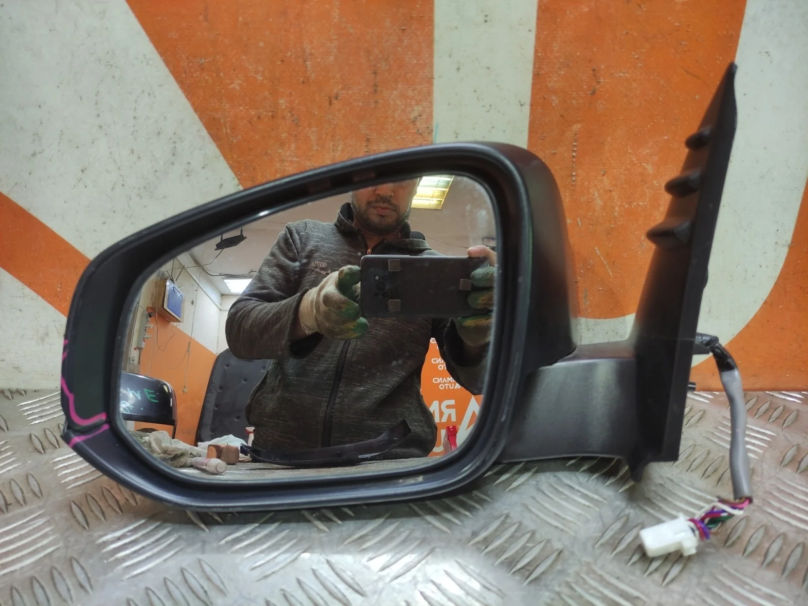 Зеркало Toyota Hilux 2015-нв 8