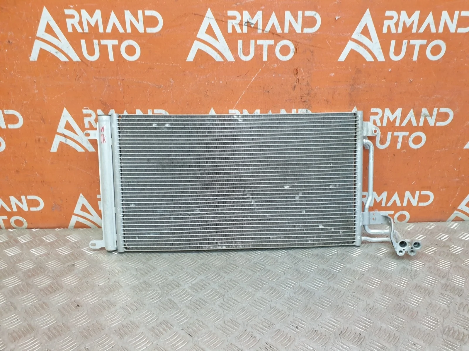 Радиатор кондиционера Skoda Rapid 2014-2020