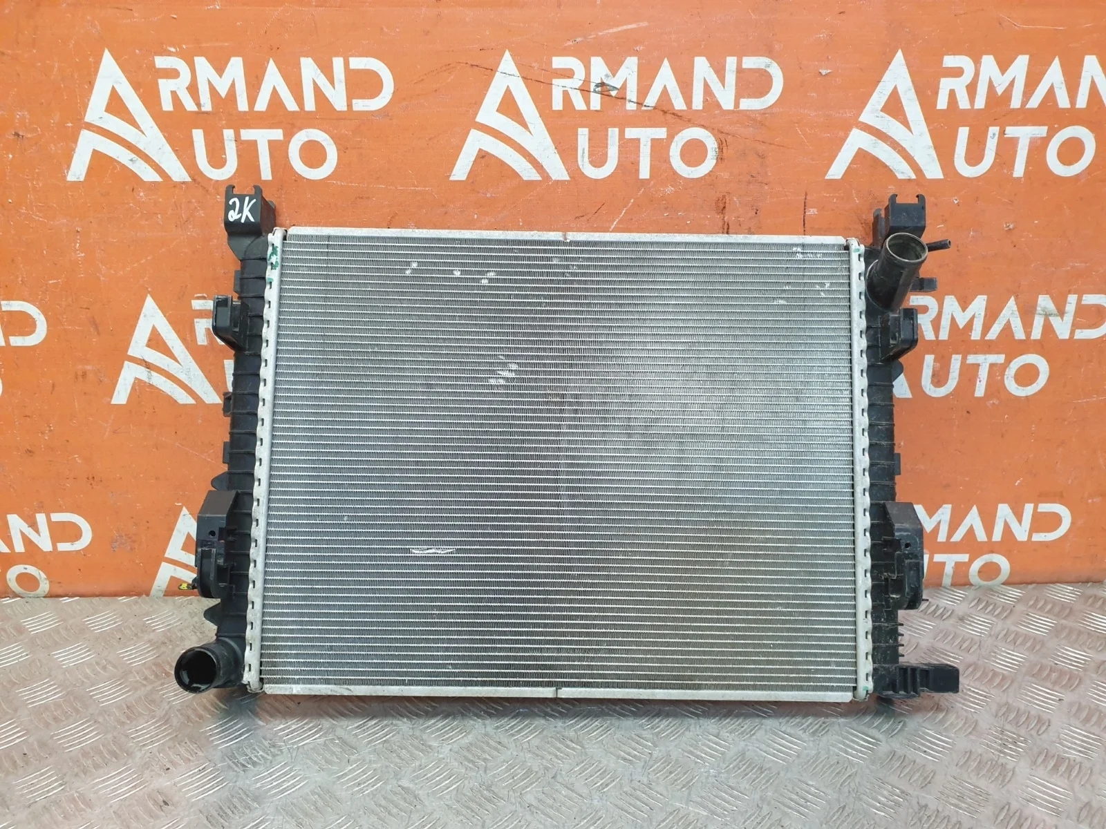 Радиатор двигателя (двс) Renault Logan 2012-2022