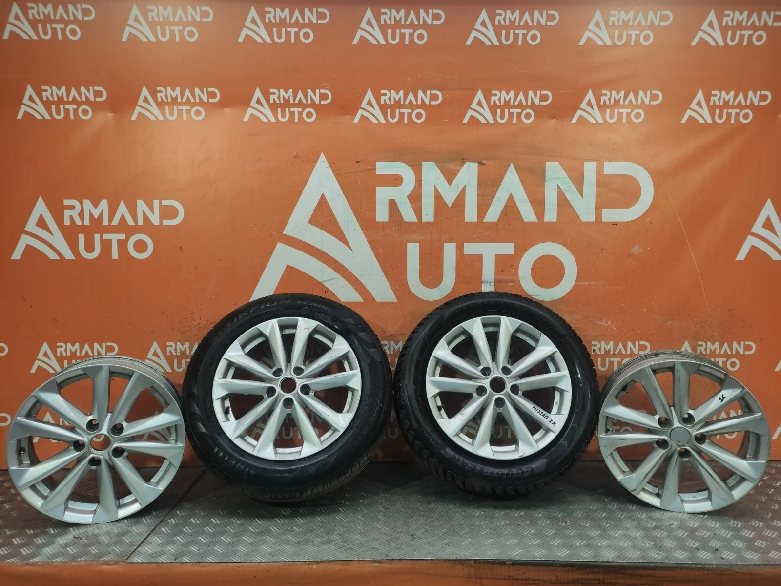 Комплект дисков колесных r17 Nissan Qashqai 2 j11