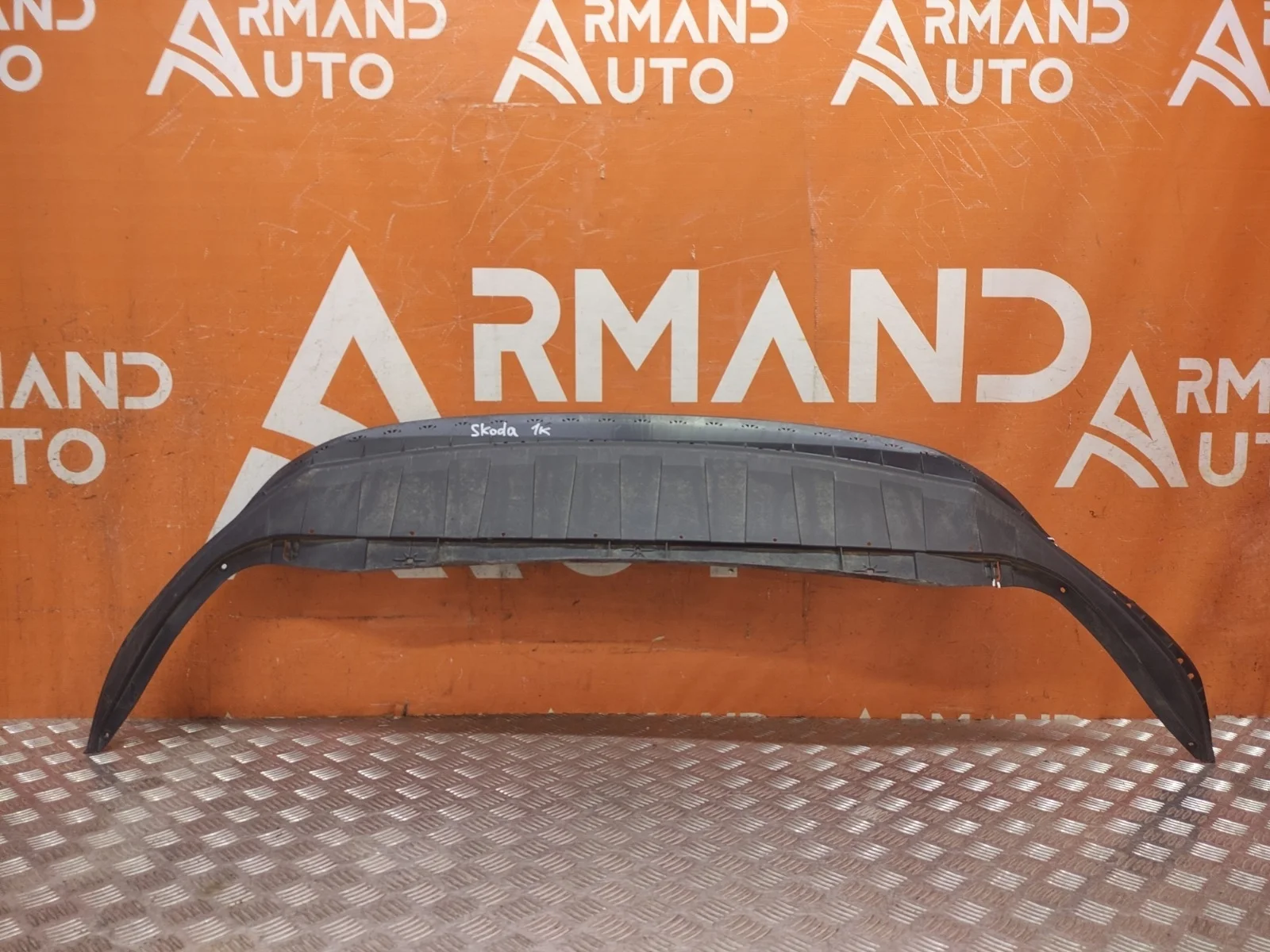 Юбка бампера Skoda Rapid 2020-нв