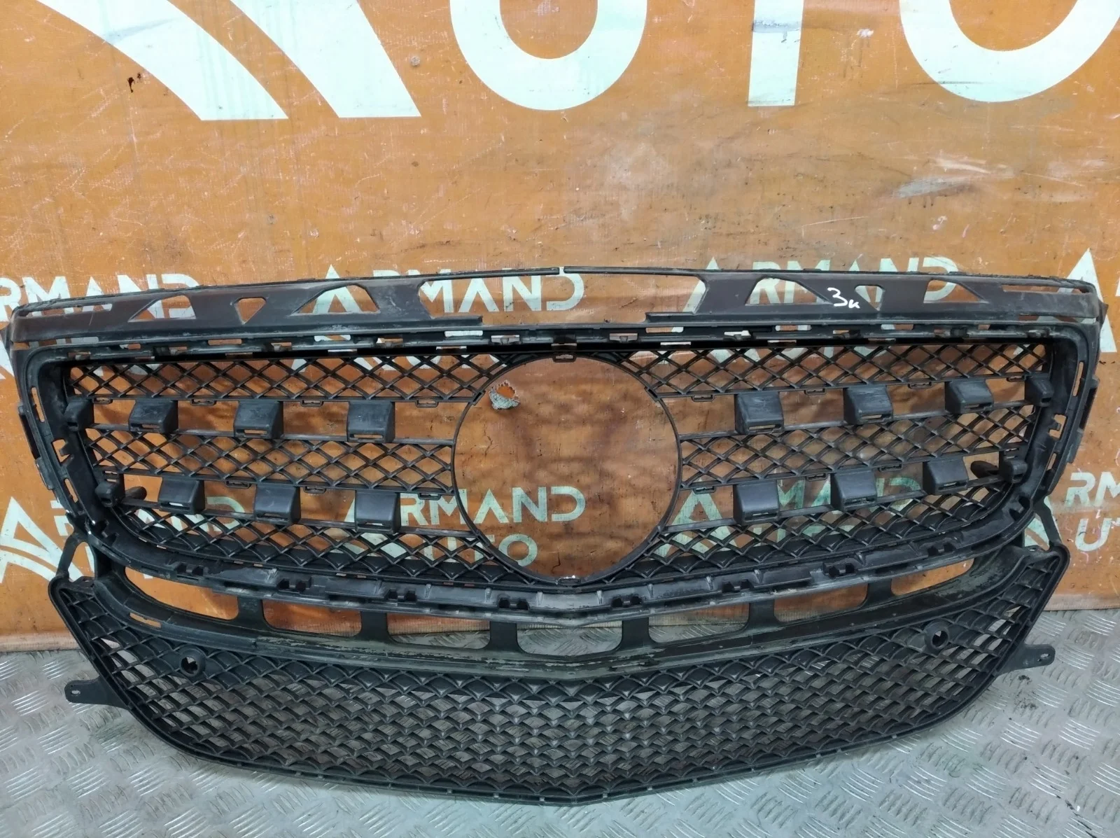 Решетка радиатора Mercedes CLS-Class 2010-2014 C218, X218