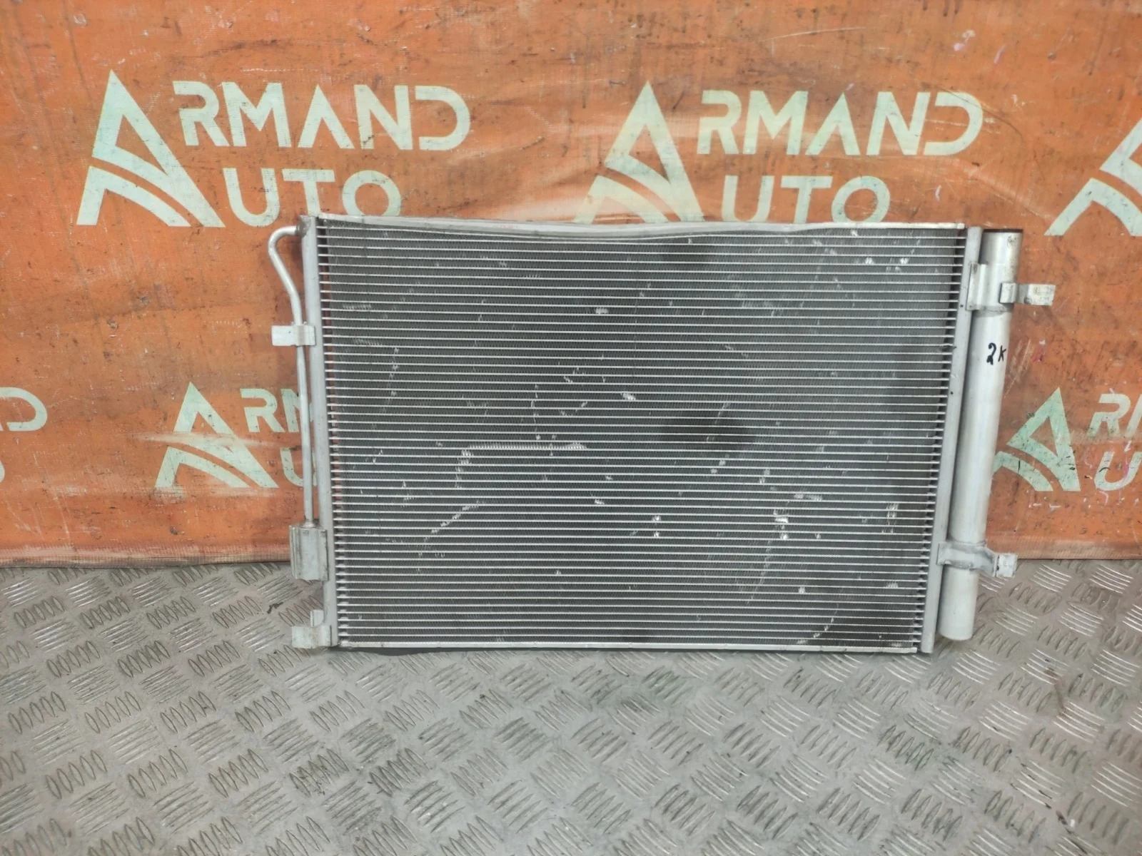 Радиатор кондиционера Hyundai Solaris 2017-нв