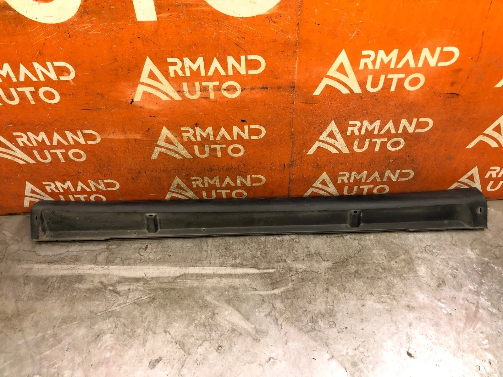 Накладка порога Mitsubishi Outlander 2012-нв 3