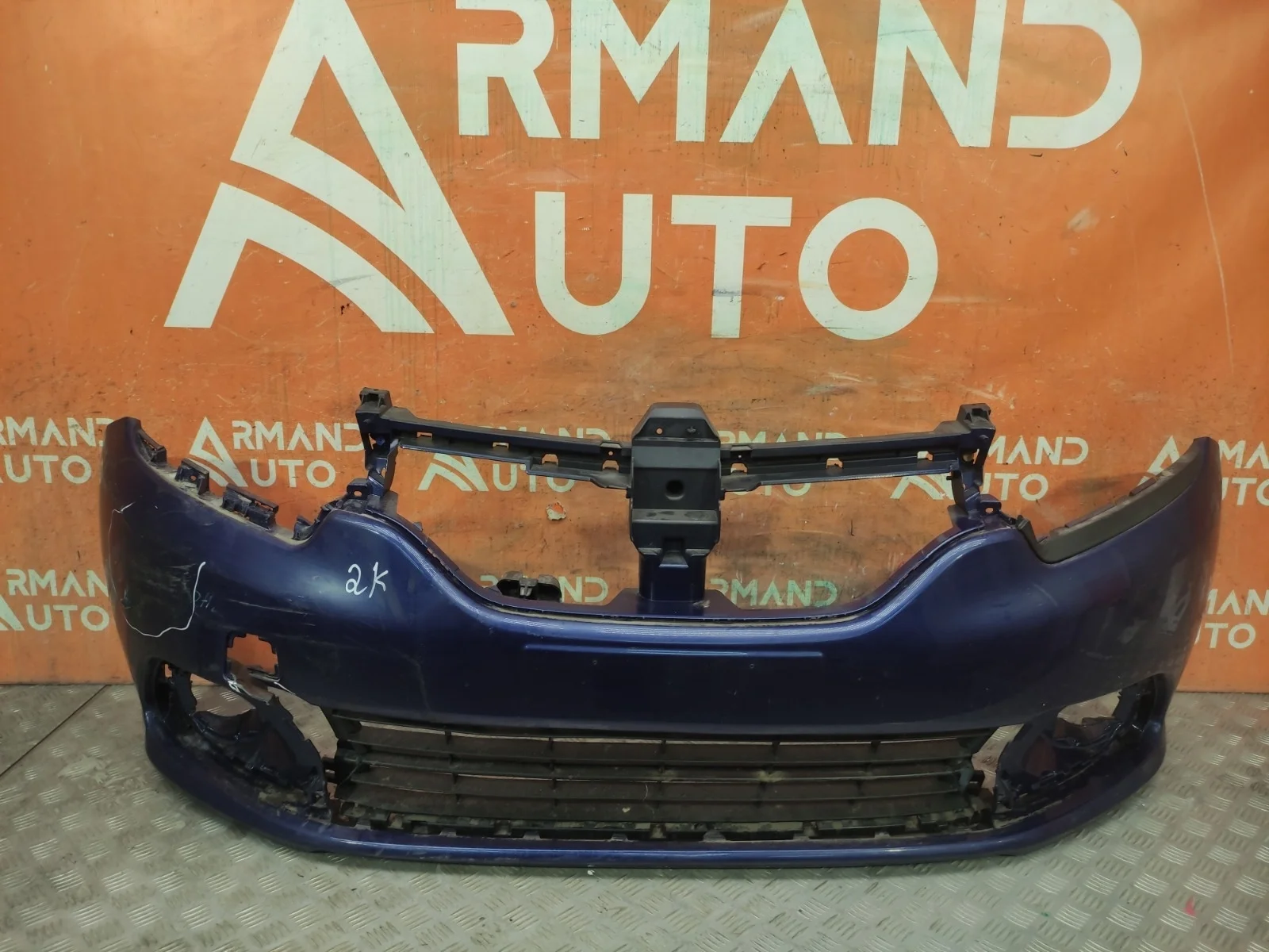 Бампер RENAULT Logan 2012-2018
