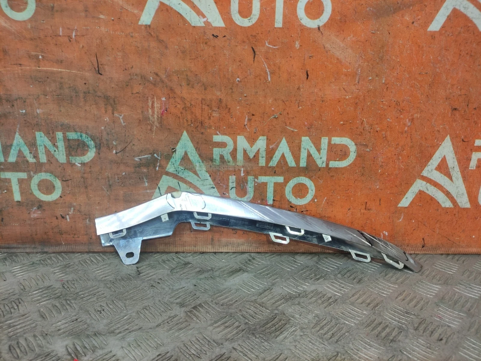 Накладка бампера Mercedes -Class 2013-2016 W212