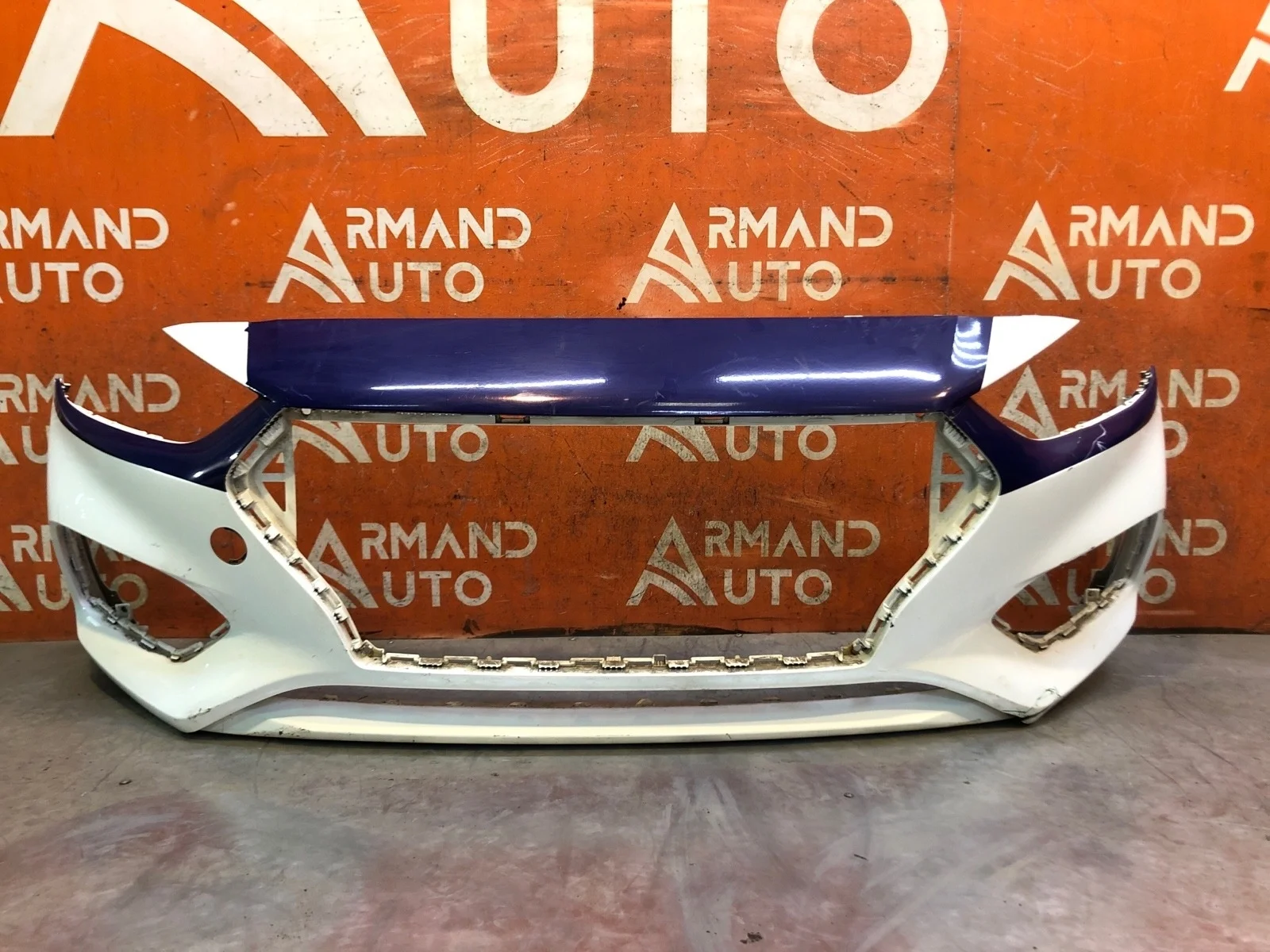 Бампер Hyundai Solaris 2017-2020