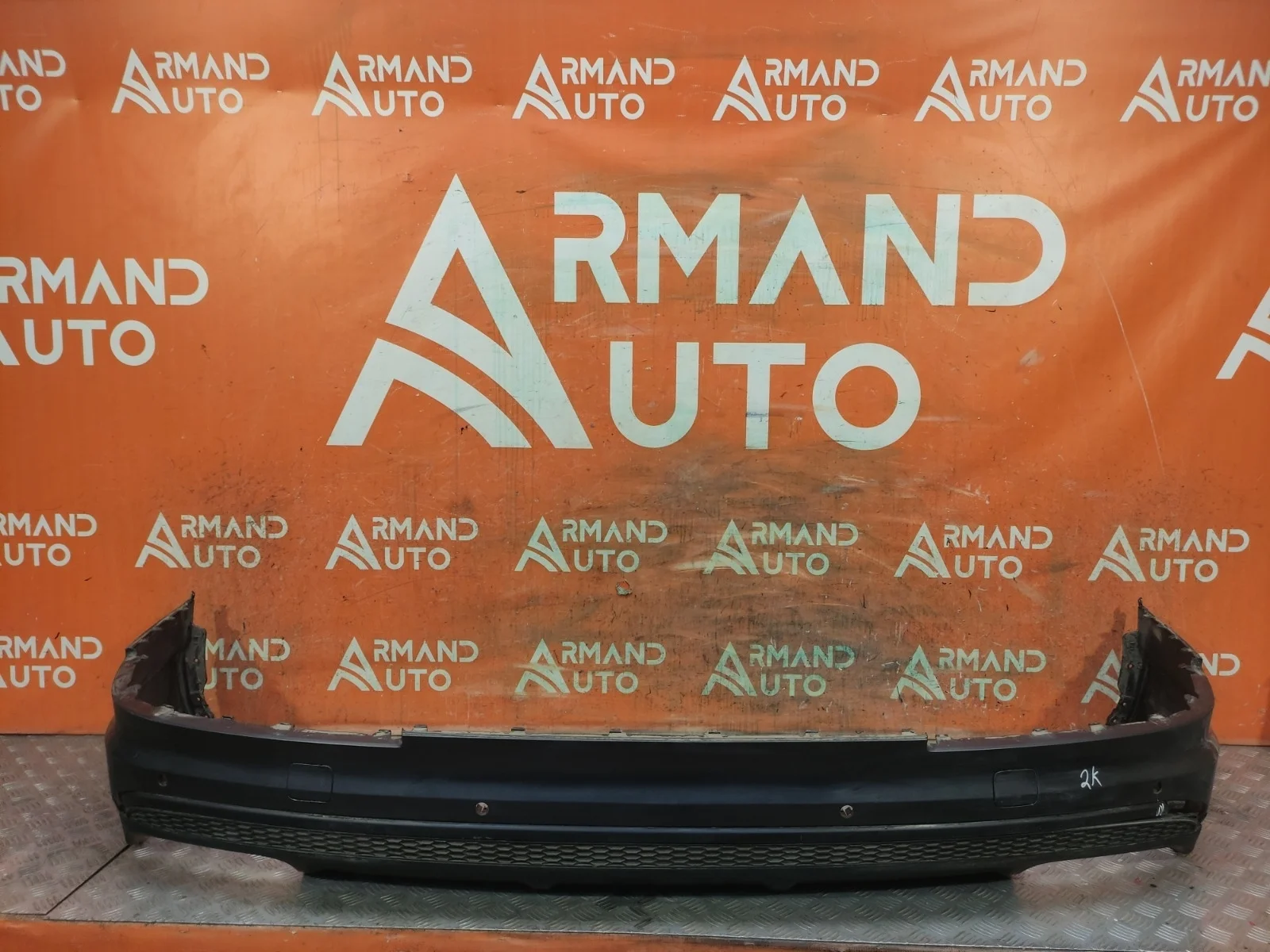 Бампер нижняя часть Audi Q7 2015-2020 4M