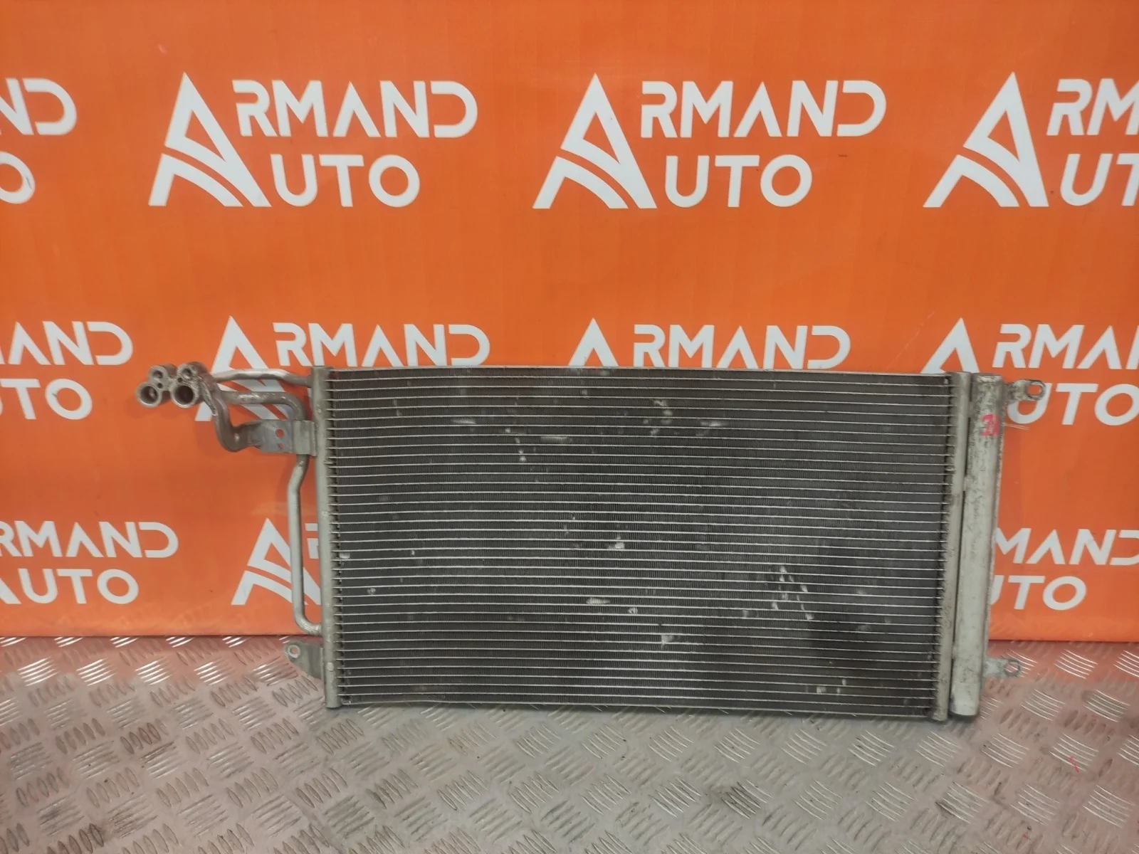 Радиатор кондиционера Skoda Rapid 2014-2020