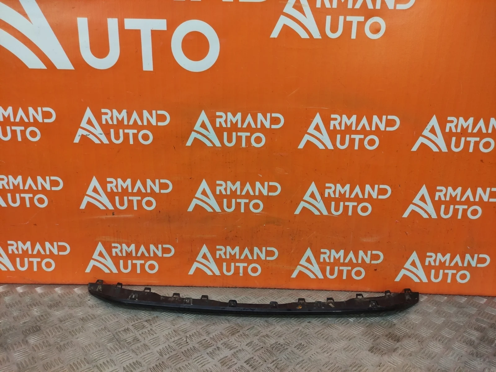 Накладка юбки бампера нижняя Mercedes ML GLE-Class 2015-2018 W166