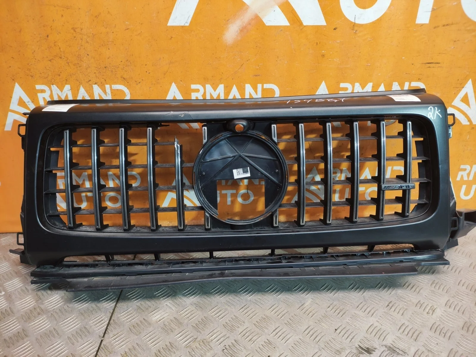 Решетка радиатора Mercedes G-Class 2018-нв W463