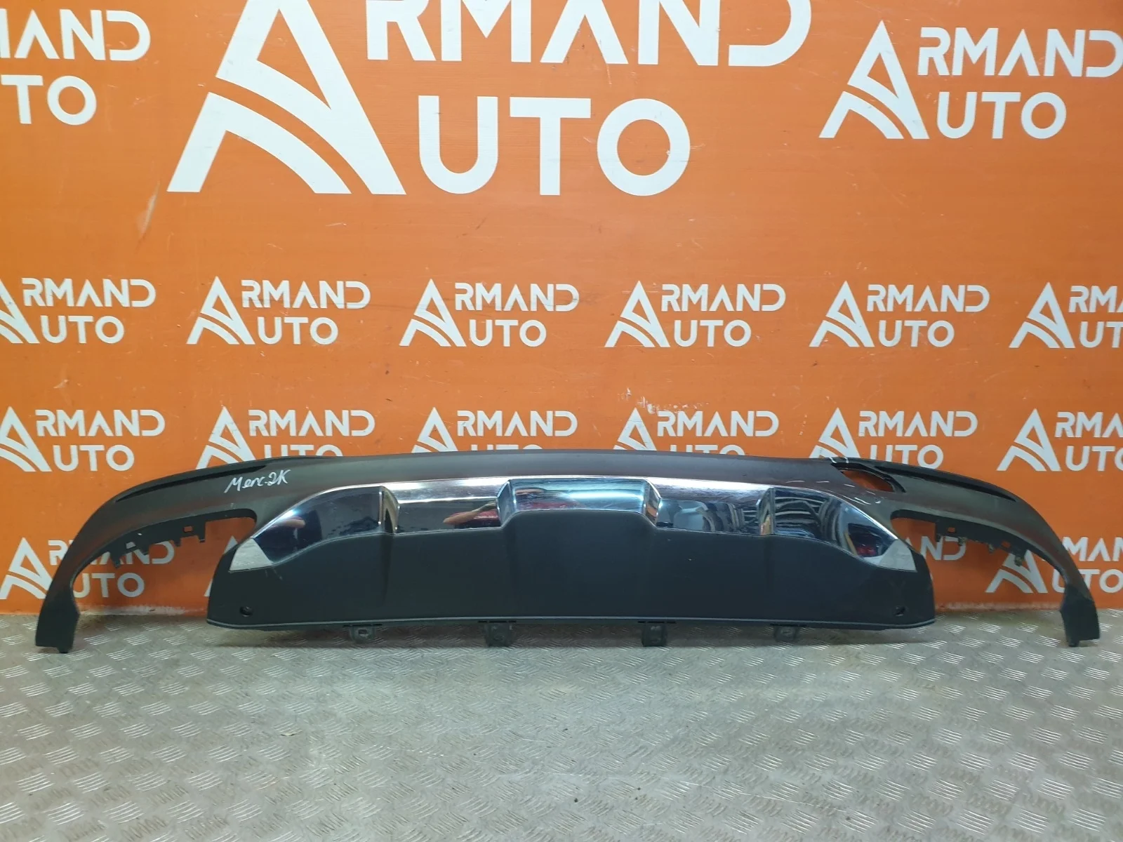 Юбка бампера Mercedes ML GLE-Class 2015-2018 W166