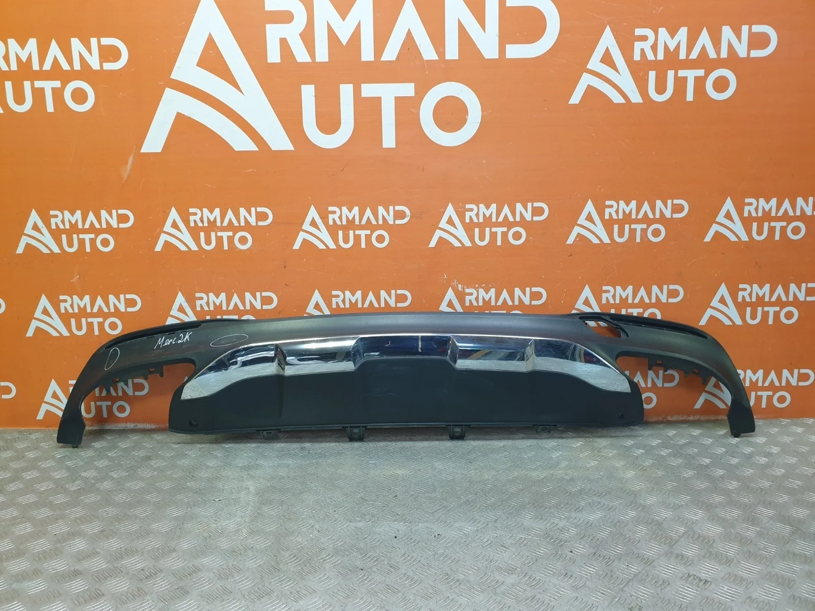 Юбка бампера Mercedes ML GLE-Class 2015-2018 W166