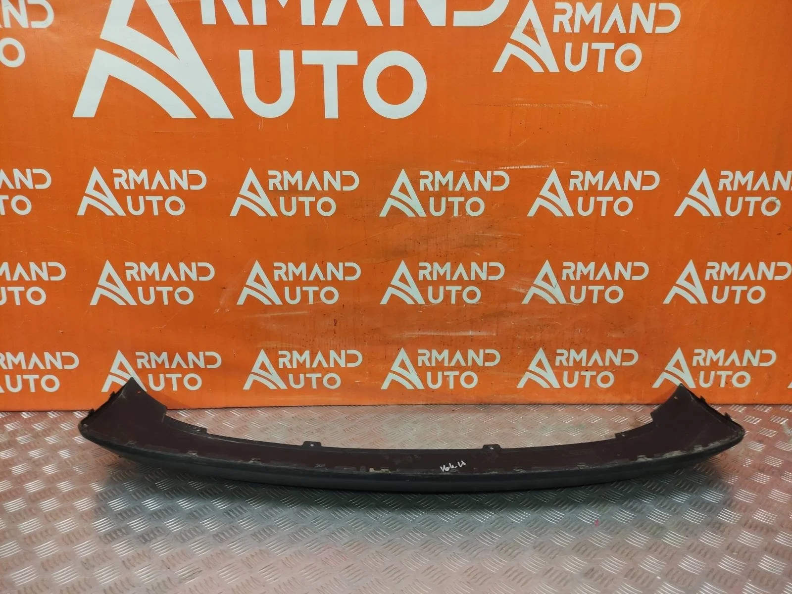 Юбка бампера Skoda Rapid 2014-2020