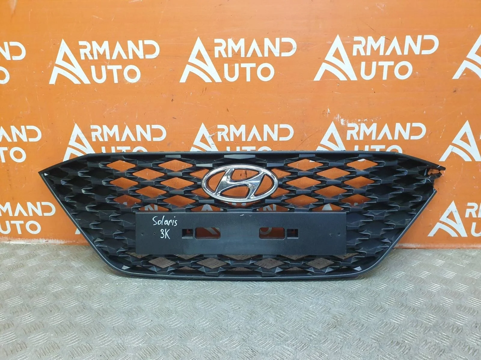 Решетка радиатора Hyundai Solaris 2020-нв